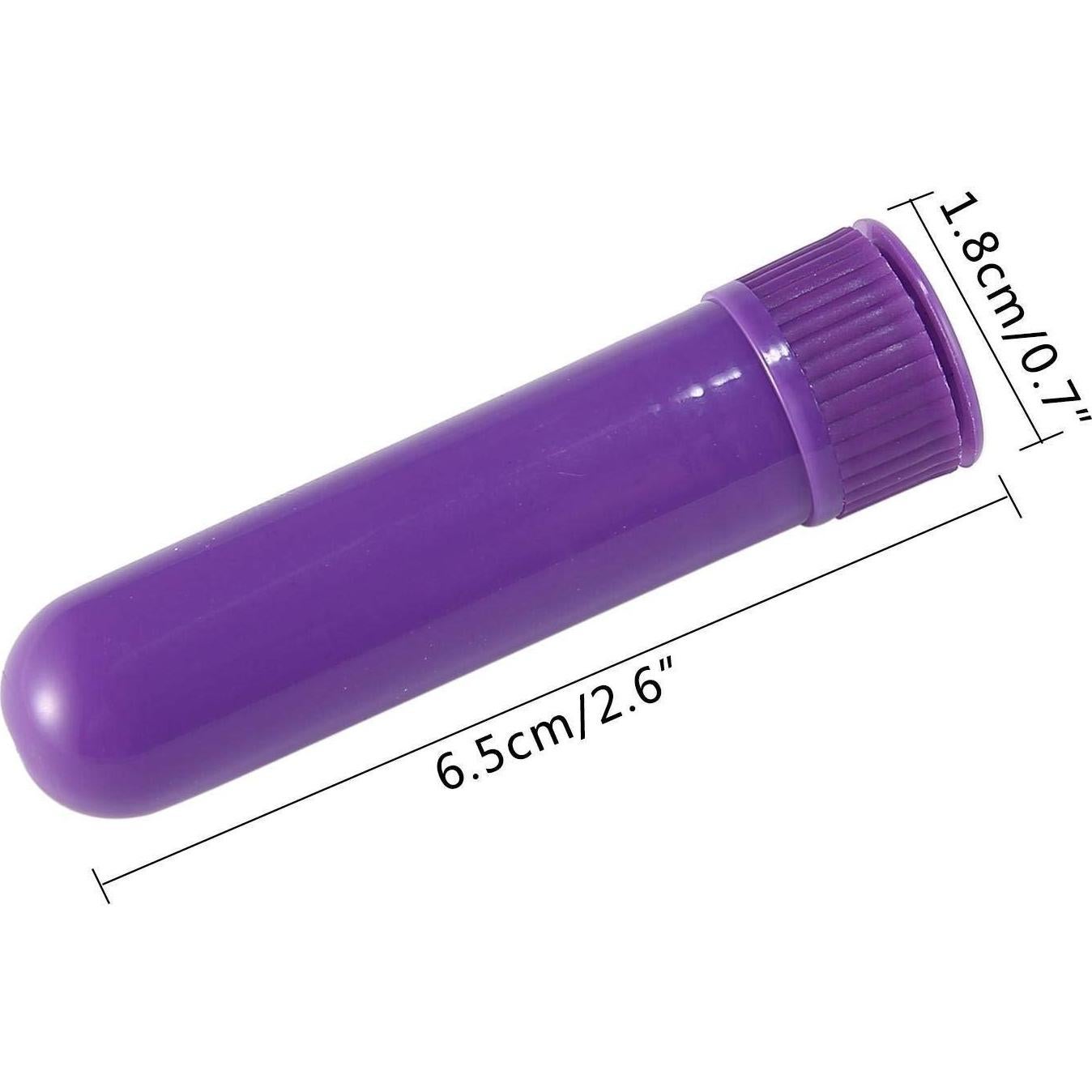 24 Inhaladores de Aromaterapia Onwon Reutilizables con Mechas