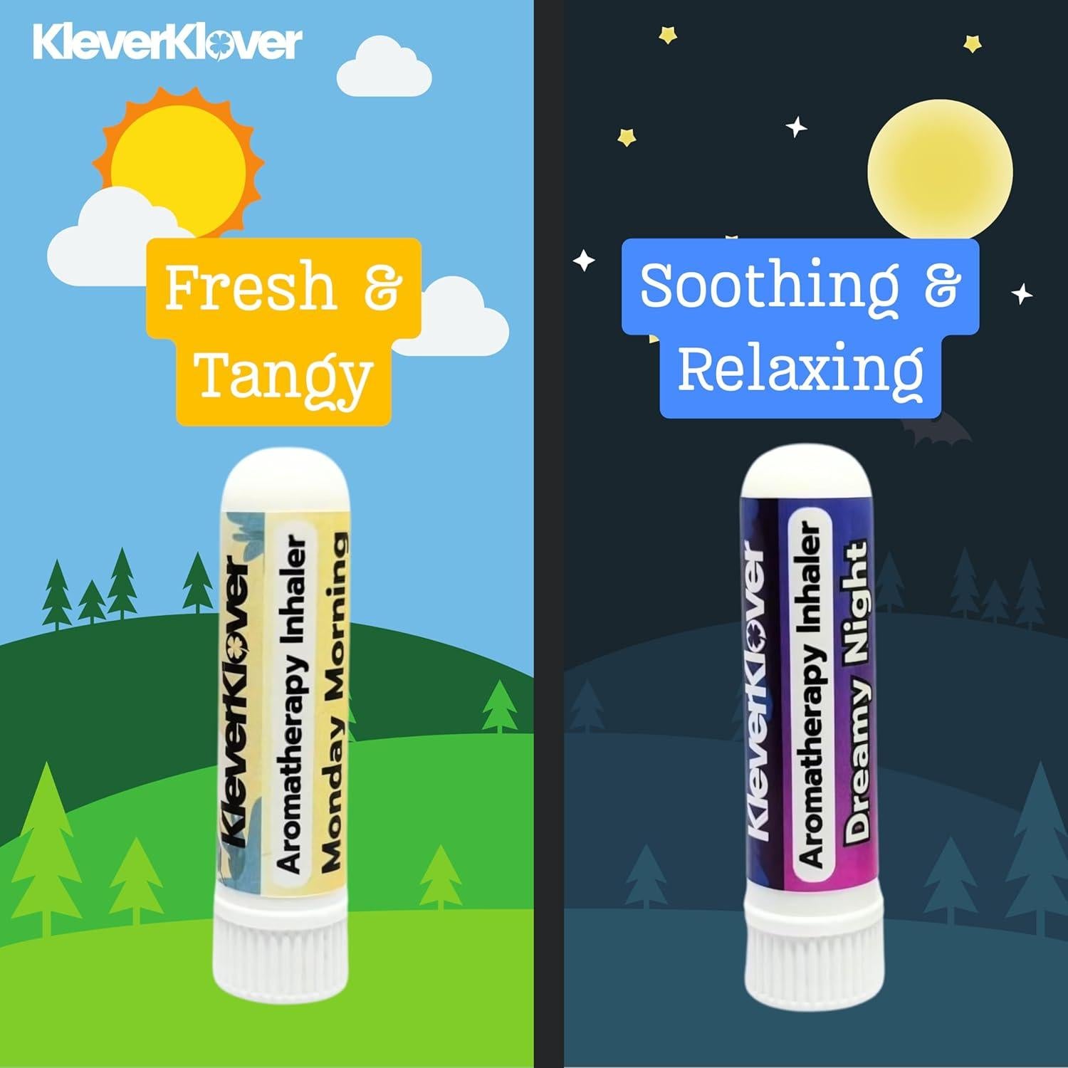 Inhalador Nasal Aromaterapia 100% Natural - 2 Pcs