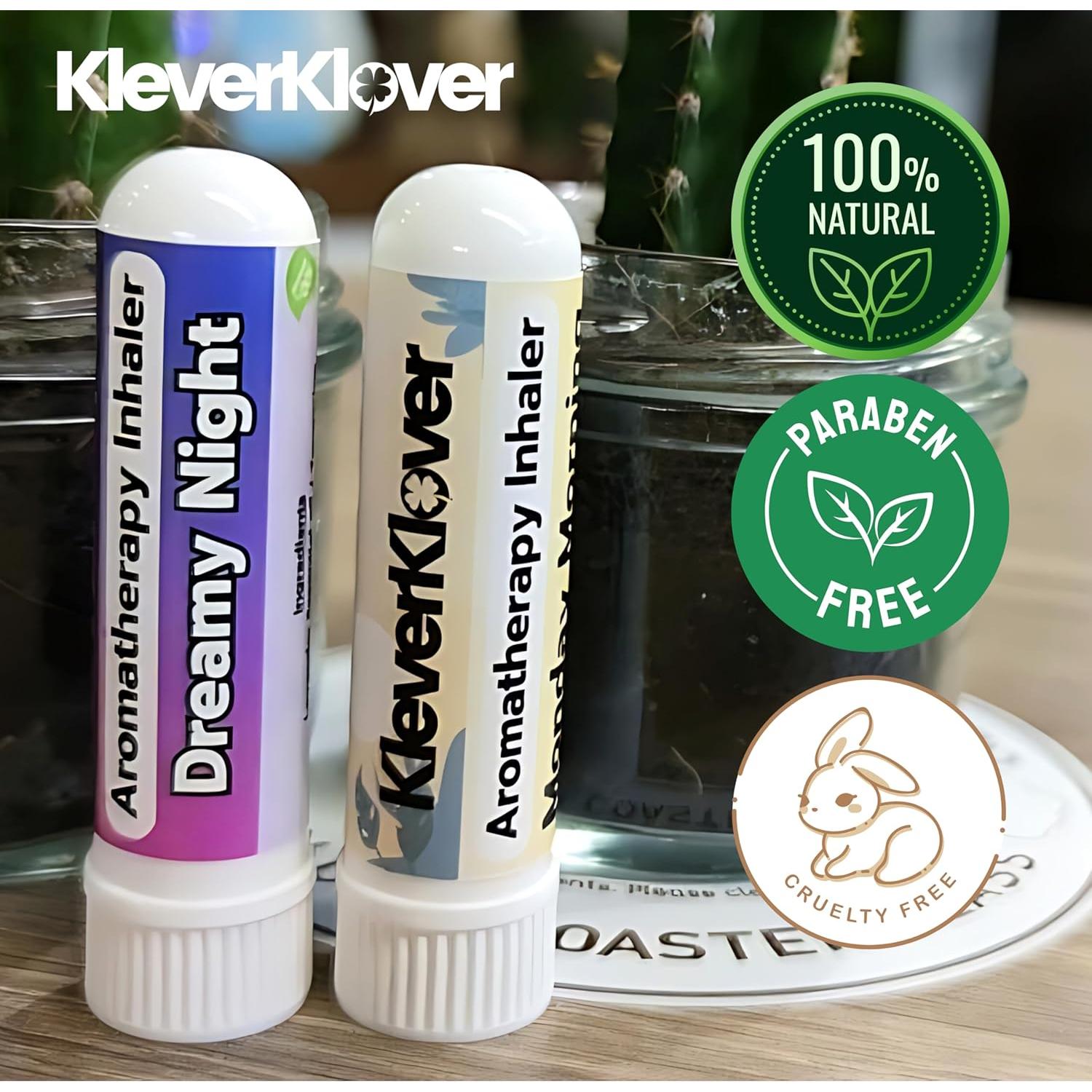 Inhalador Nasal Aromaterapia 100% Natural - 2 Pcs