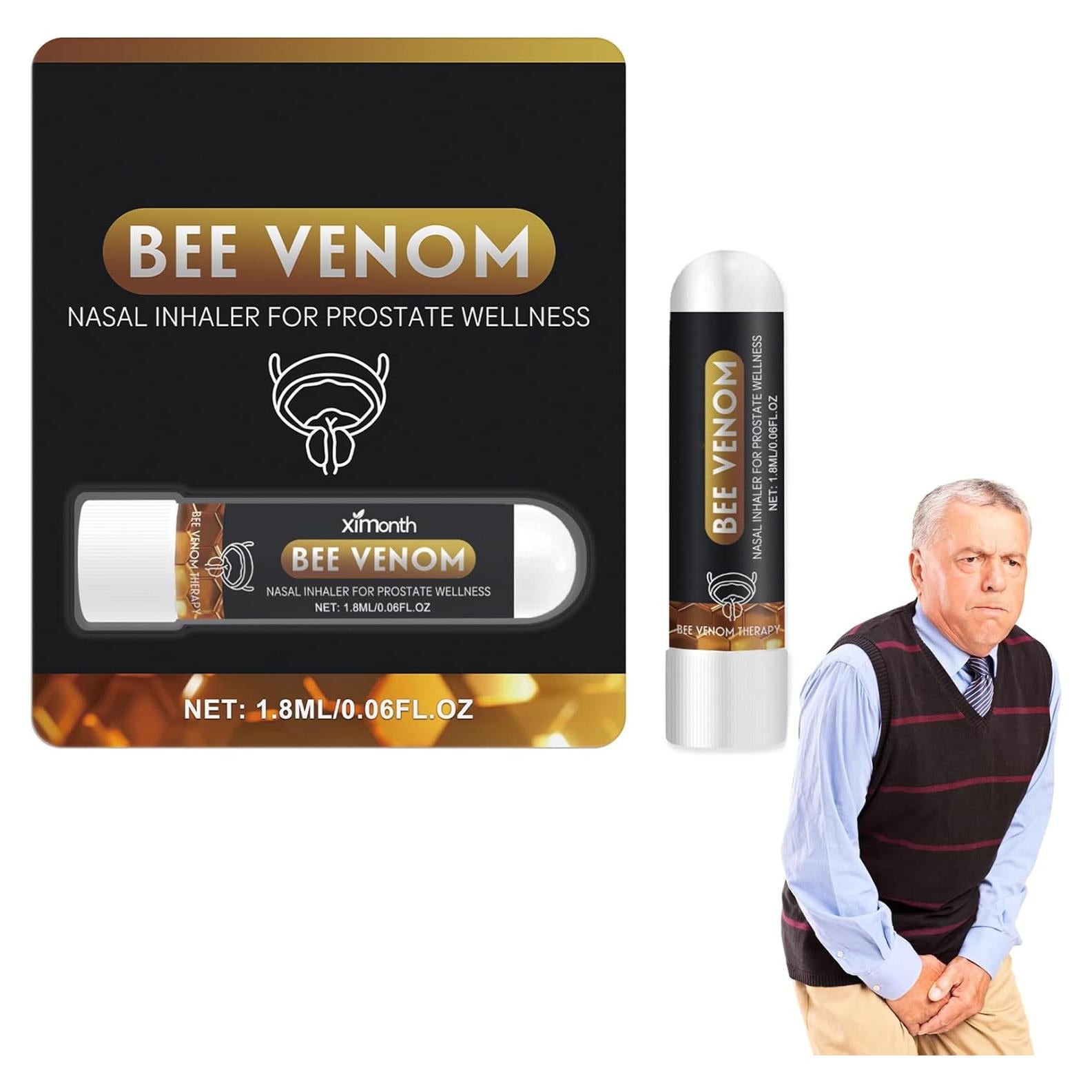 Inhalador Nasal BeeBoom para Bienestar Prostático - Aromaterapia