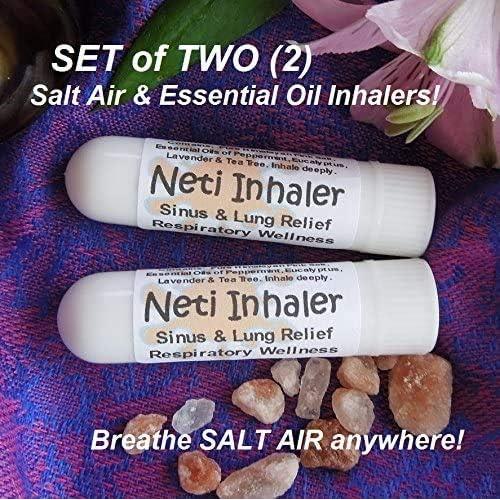 Inhaladores Urban ReLeaf NETI Set de 2 - Alivio Respiratorio Natural