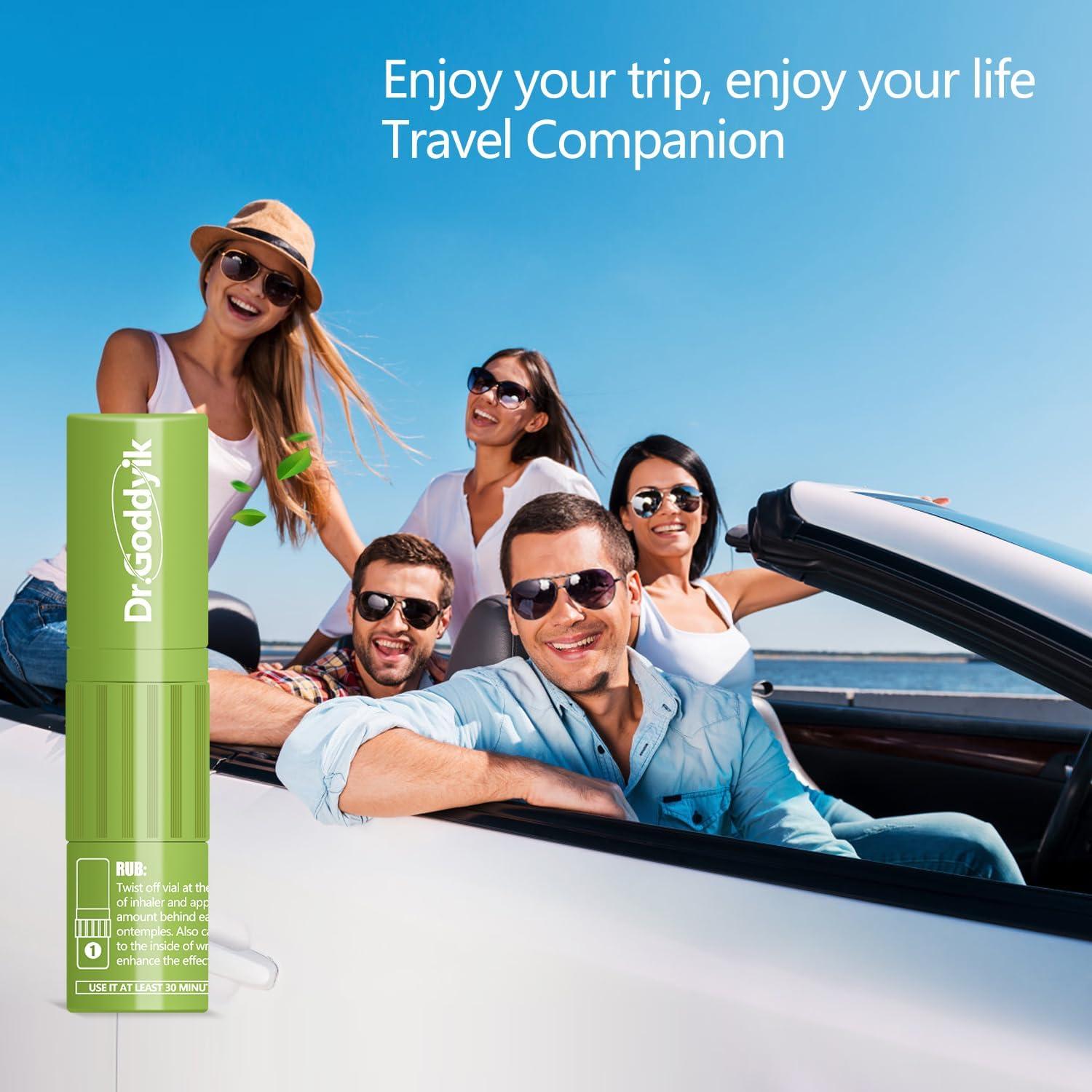 Inhalador Herbal Dr.Goddyik para Mareos y Náuseas - 7.62cm