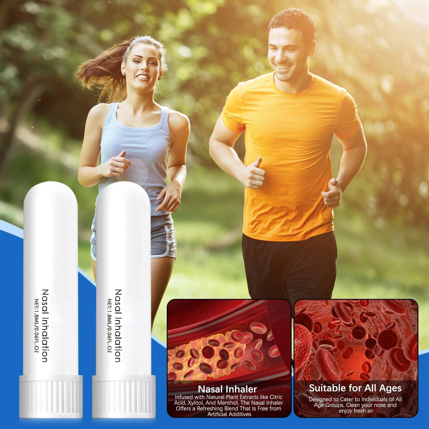 Inhalador Nasal Alzclipp 2 Piezas - Stick Portátil 1.8ml