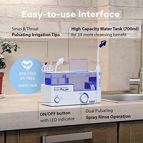Irrigador Nasal SinuPulse Elite Health Solutions con 30 Paquetes SinuAir