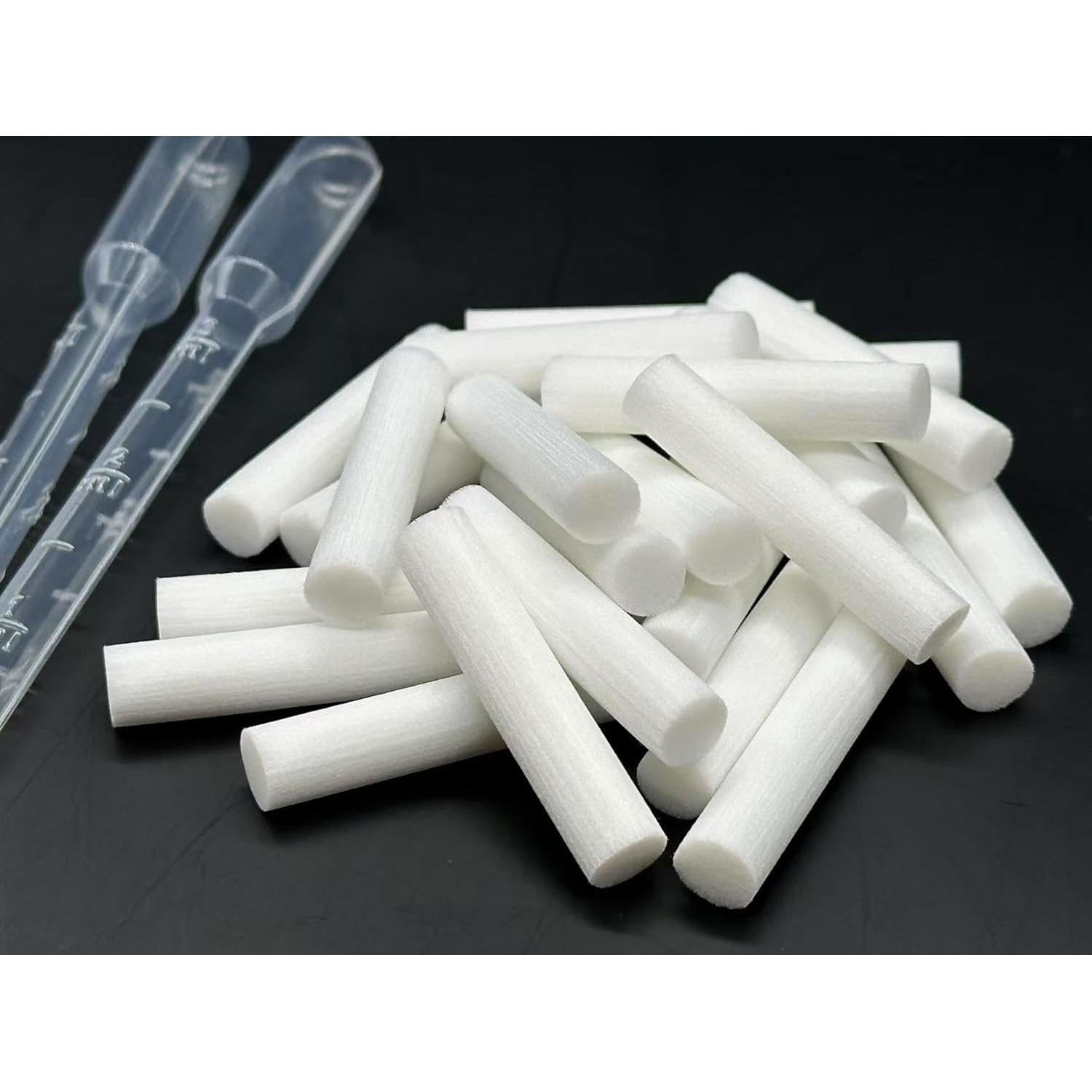 Kit de Reemplazo Inhalador Aceite Esencial ZIOJOVK 24 Mechas