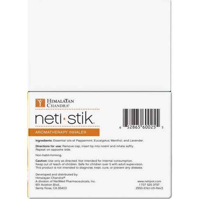 Exhibidor Neti Stik Himalayan Chandra - 12 Unidades Aromaterapia