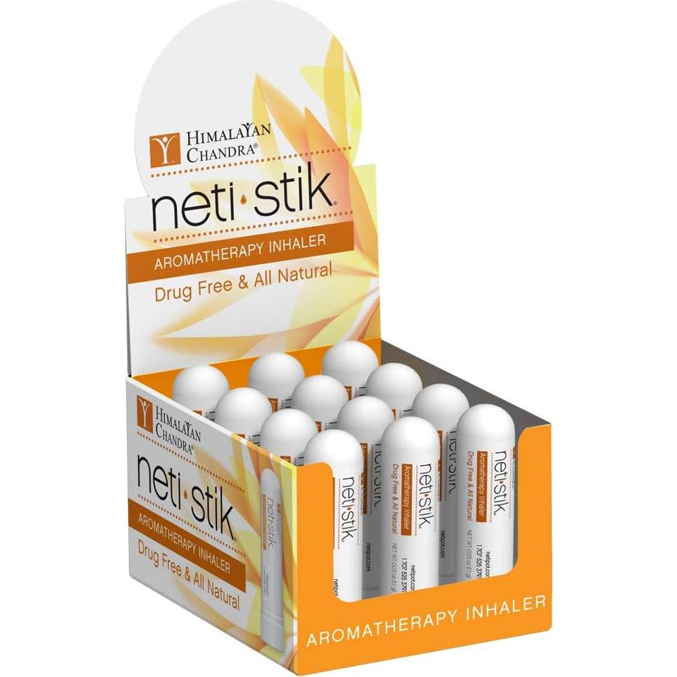 Exhibidor Neti Stik Himalayan Chandra - 12 Unidades Aromaterapia