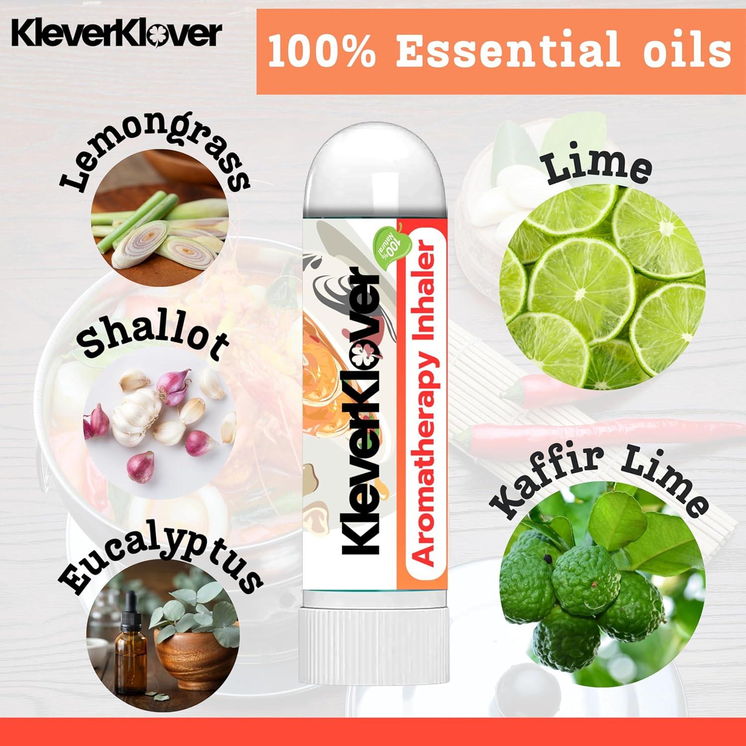 Inhalador Nasal Aromaterapia Tom Yum - 100% Natural (2 Pcs)