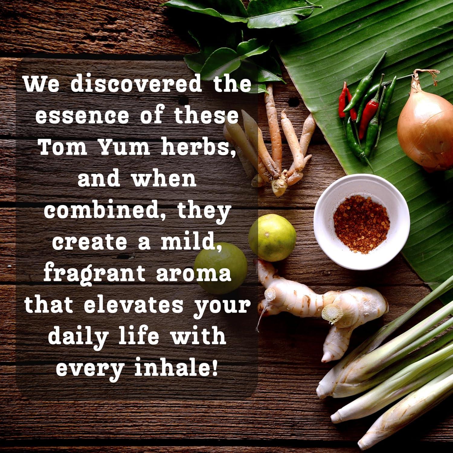 Inhalador Nasal Aromaterapia Tom Yum - 100% Natural (2 Pcs)