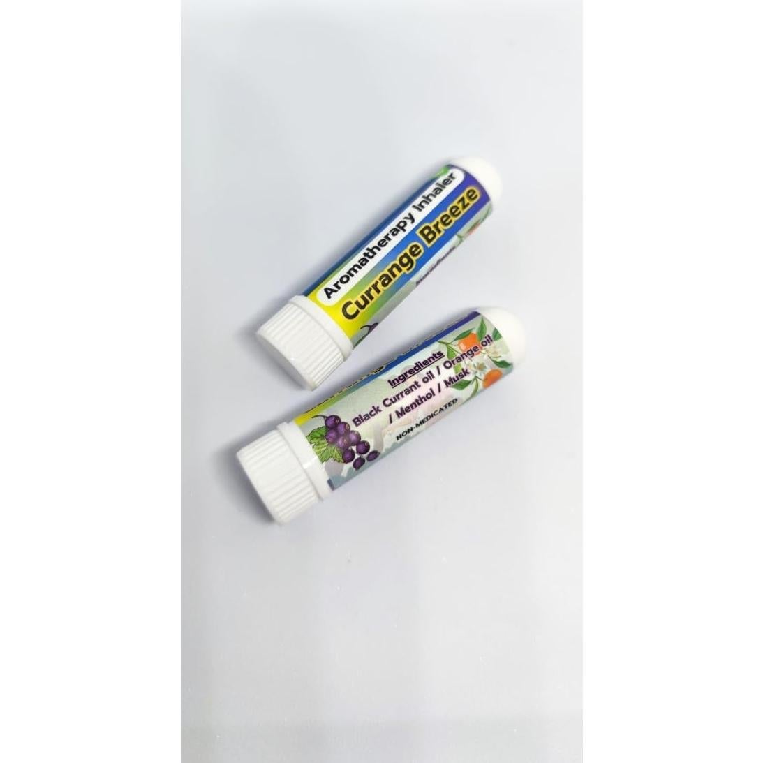 Inhalador Nasal de Aromaterapia KLEVERKLOVER - 4 Pcs Aceites Esenciales