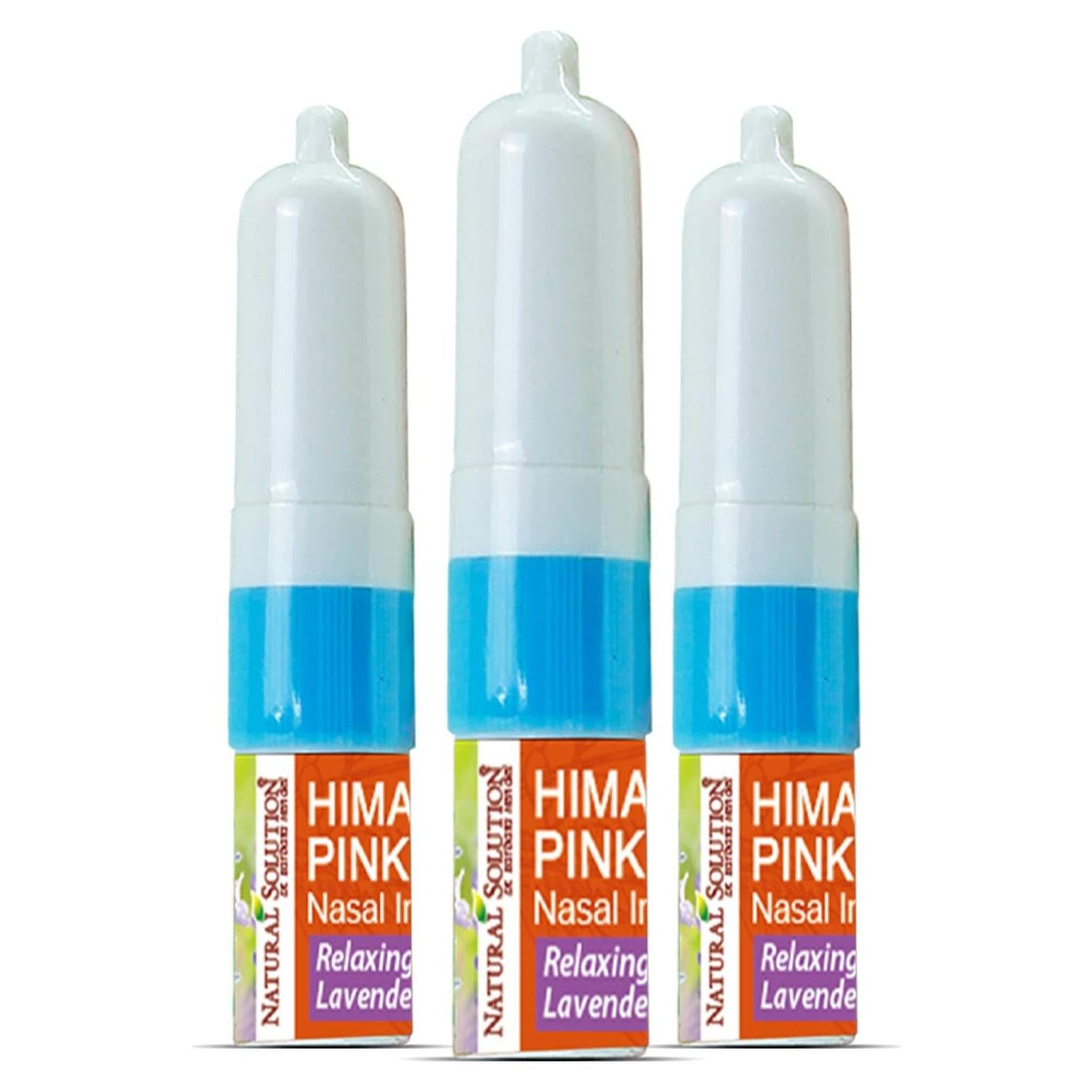 Inhalador Nasal de Sal del Himalaya WBM - Paquete de 3