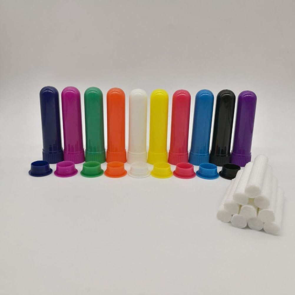 Inhaladores recargables Healifty 36 tubos vacíos para aceites