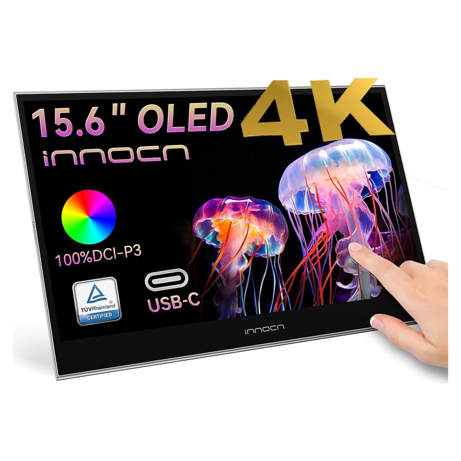 Monitor Portátil INNOCN 15.6" OLED Táctil 4K USB-C