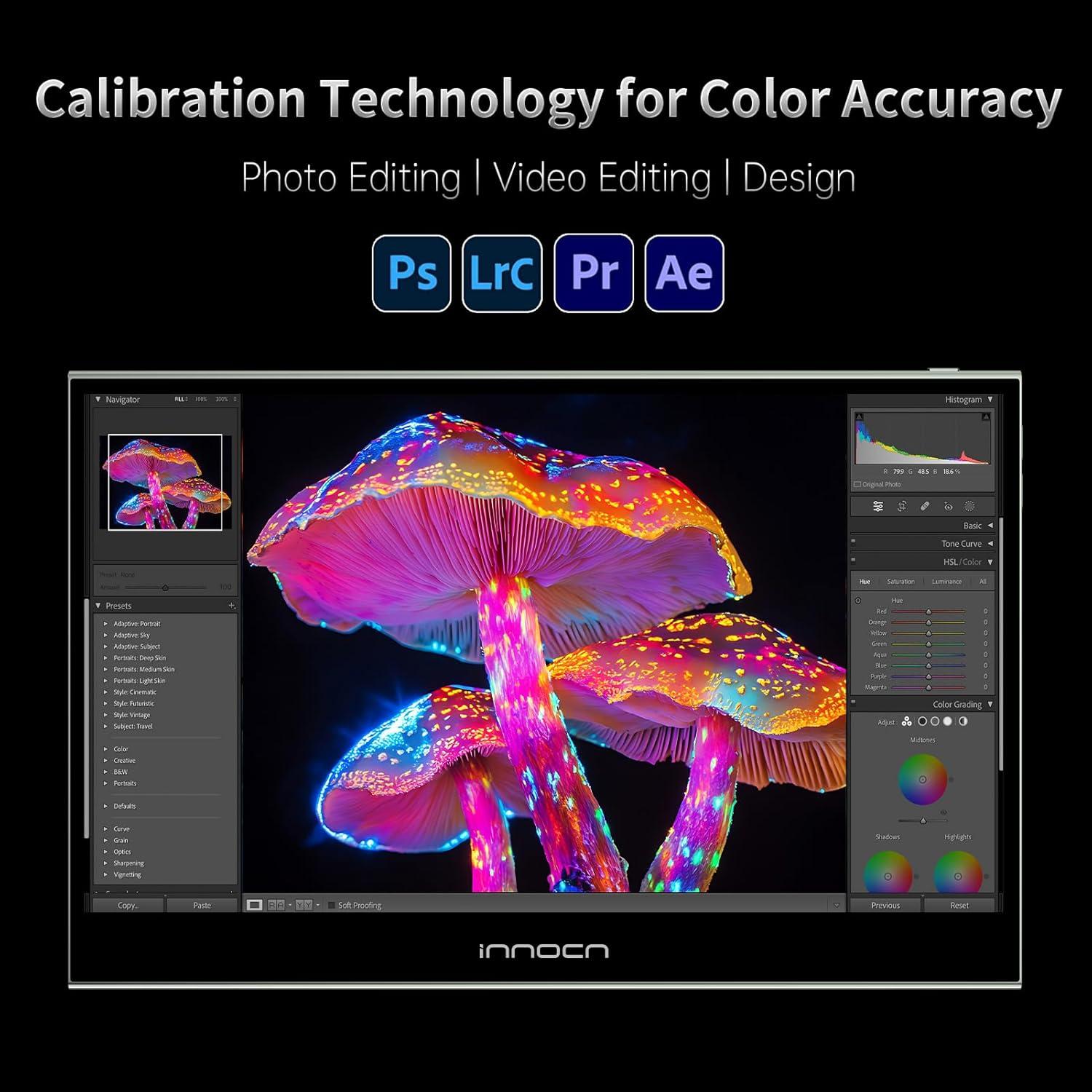 Monitor Portátil INNOCN 15.6" OLED Táctil 4K USB-C
