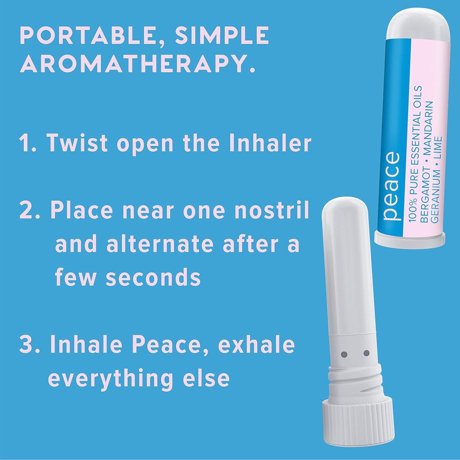 Inhalador Nasal MOXE con Aceites Esenciales Calmantes 12.5cm