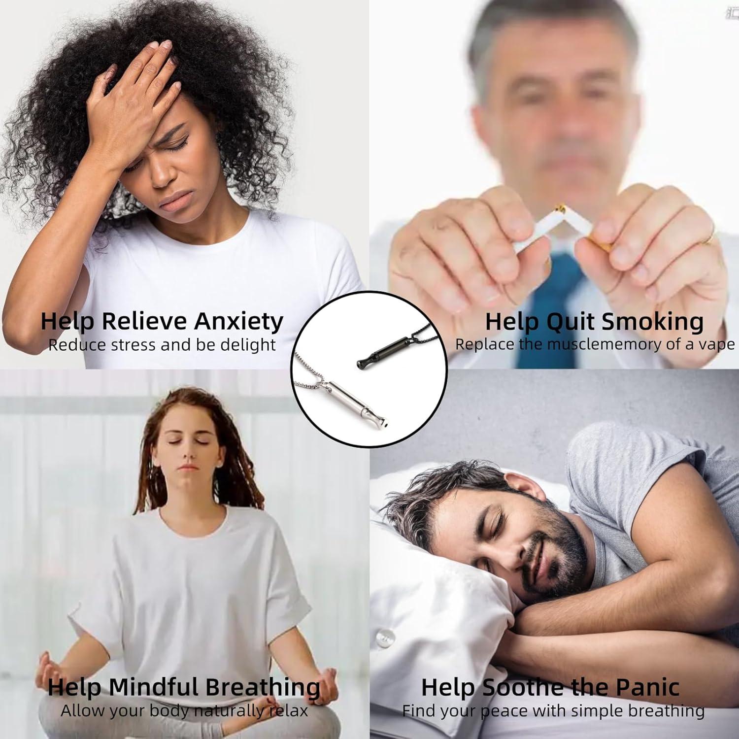 Collar de Respiración LINKHO para Alivio de Ansiedad - 2 Pcs