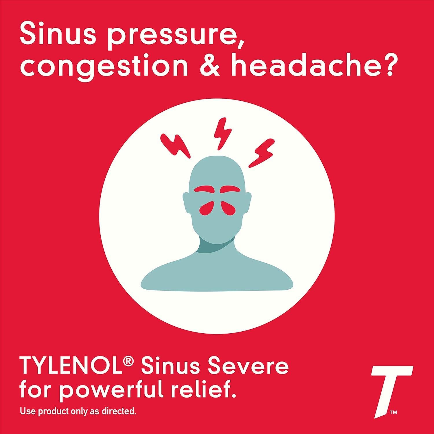 Tylenol Sinus + Dolor de Cabeza Día 24 Caplets 325mg