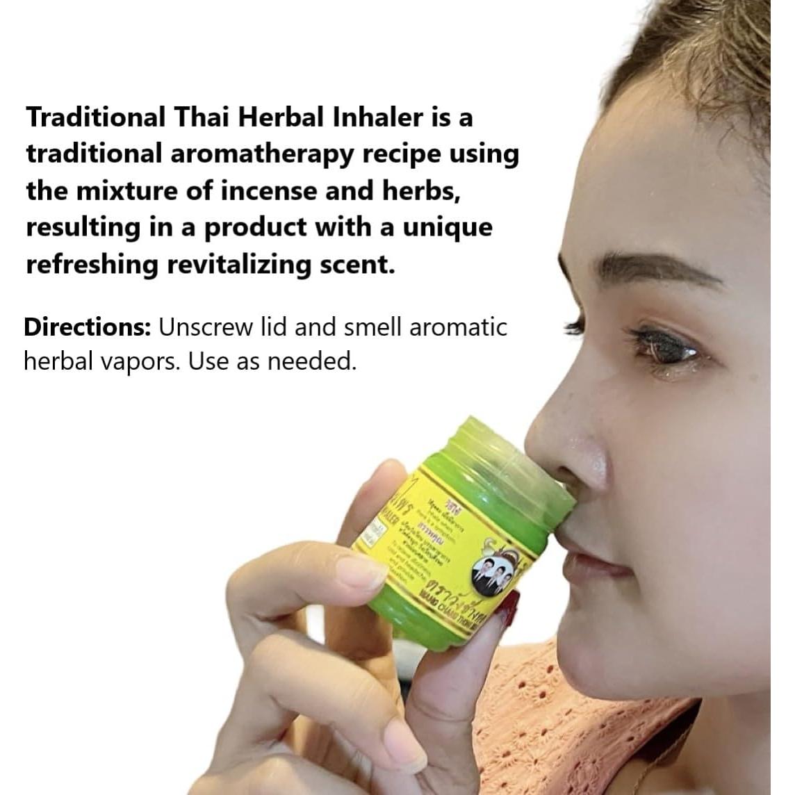 Inhalador Herbal Wang Chang Thong 100% Natural - Tailandia