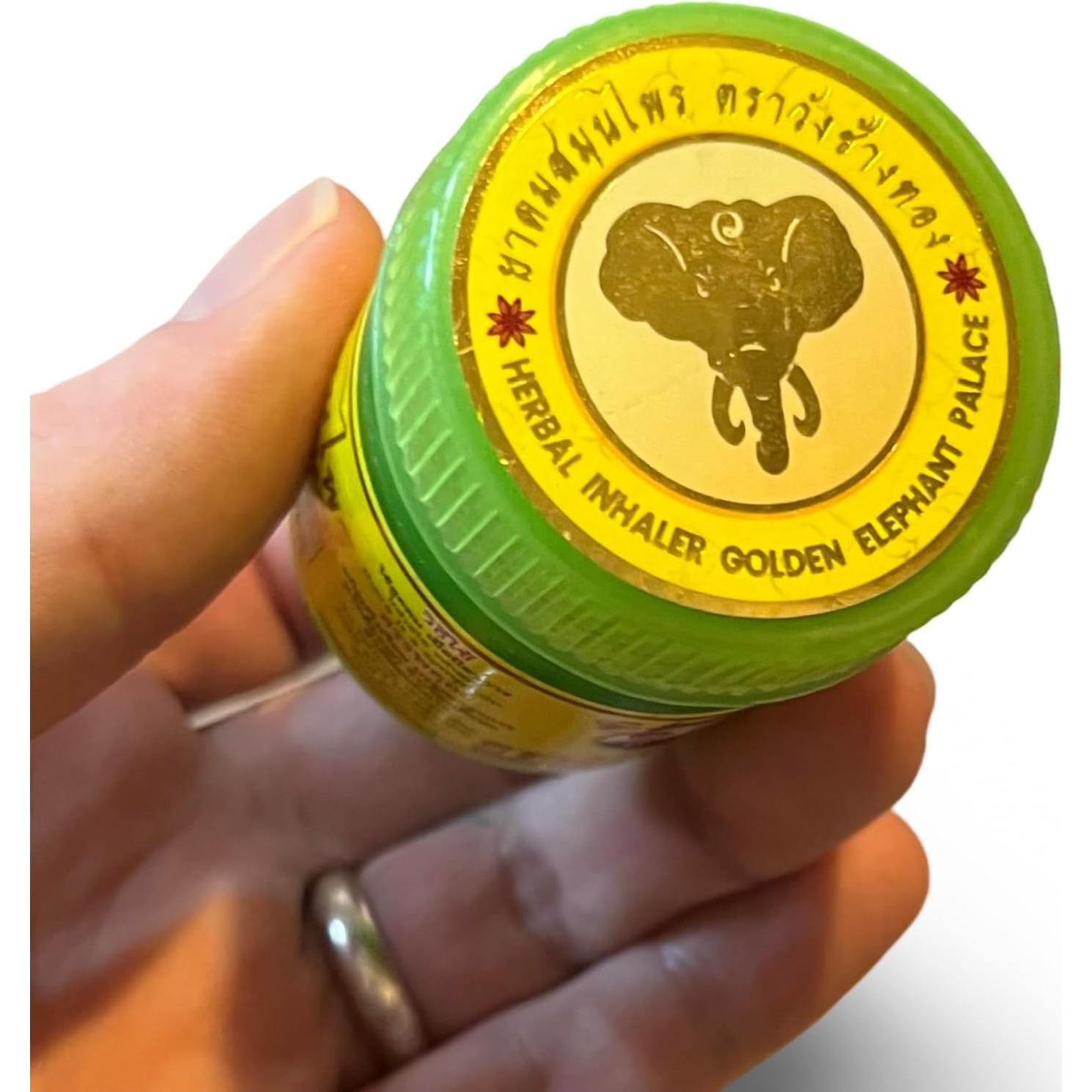 Inhalador Herbal Wang Chang Thong 100% Natural - Tailandia