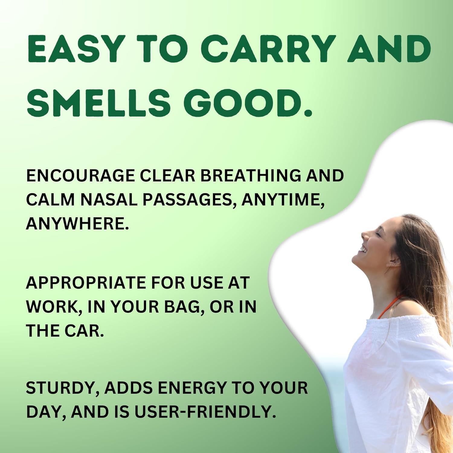 Inhalador Nasal Relax Wangprom Herb - Aromaterapia Portátil 60g