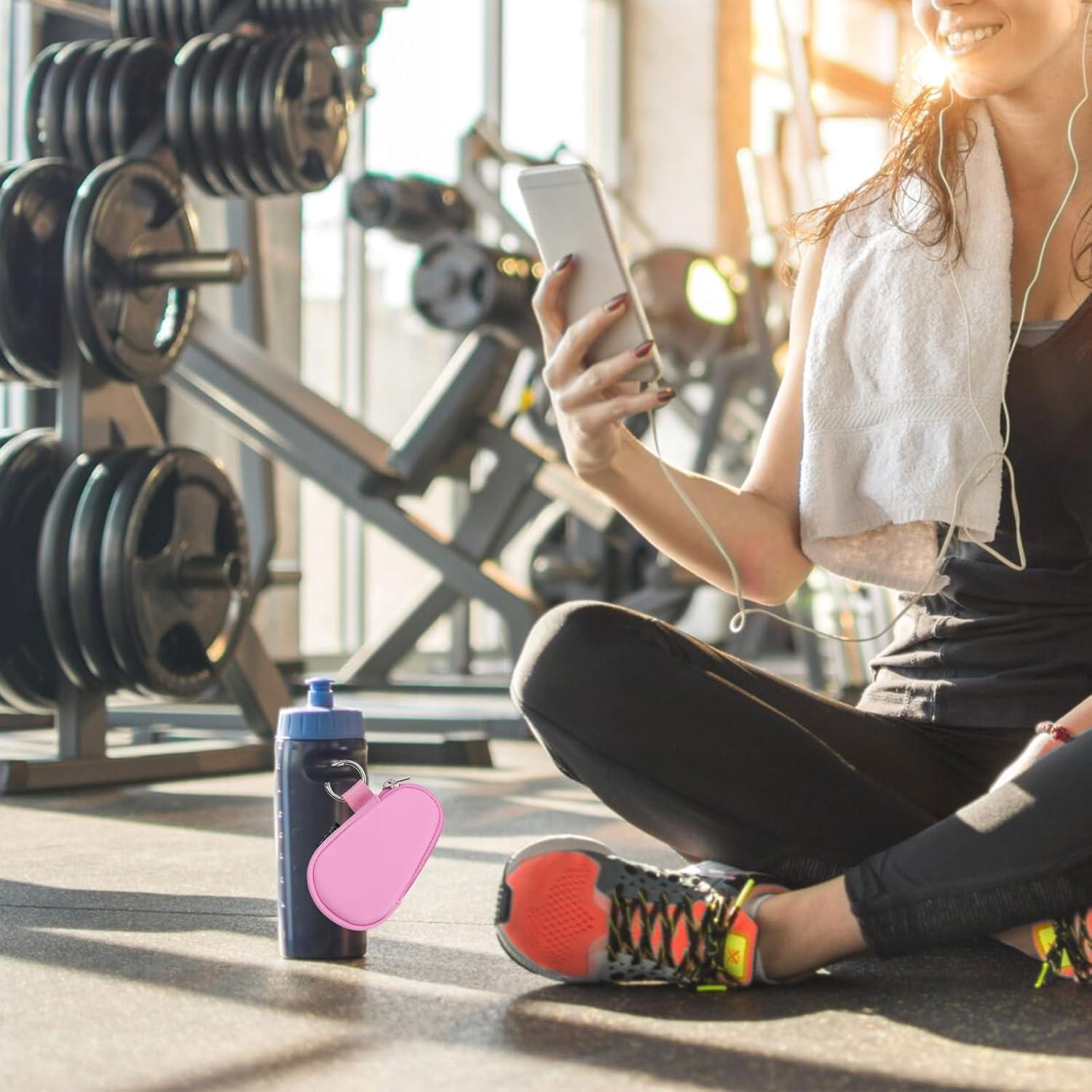 Soporte para Inhalador de Asma Beautyflier - Bolsa de Viaje Rosa