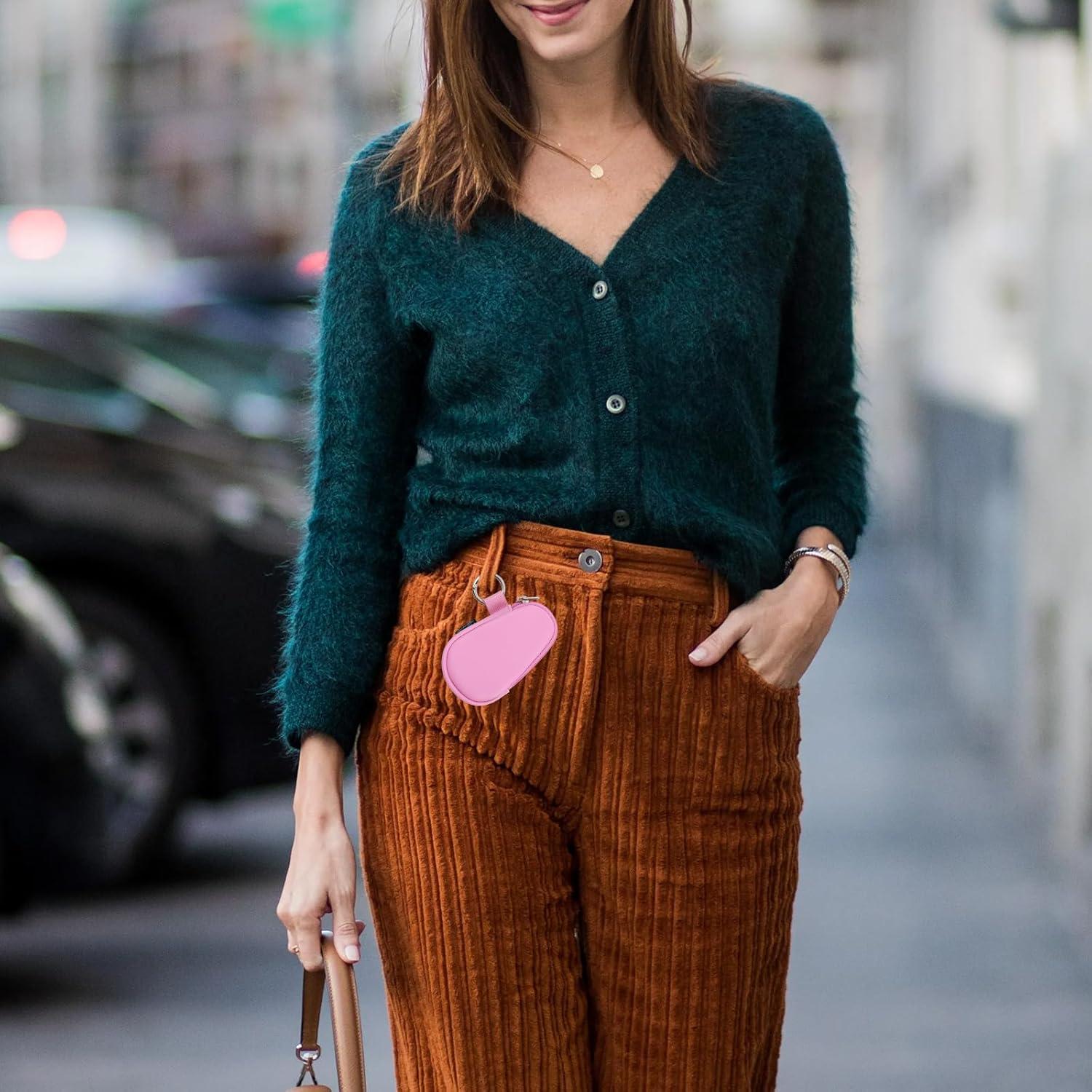 Soporte para Inhalador de Asma Beautyflier - Bolsa de Viaje Rosa