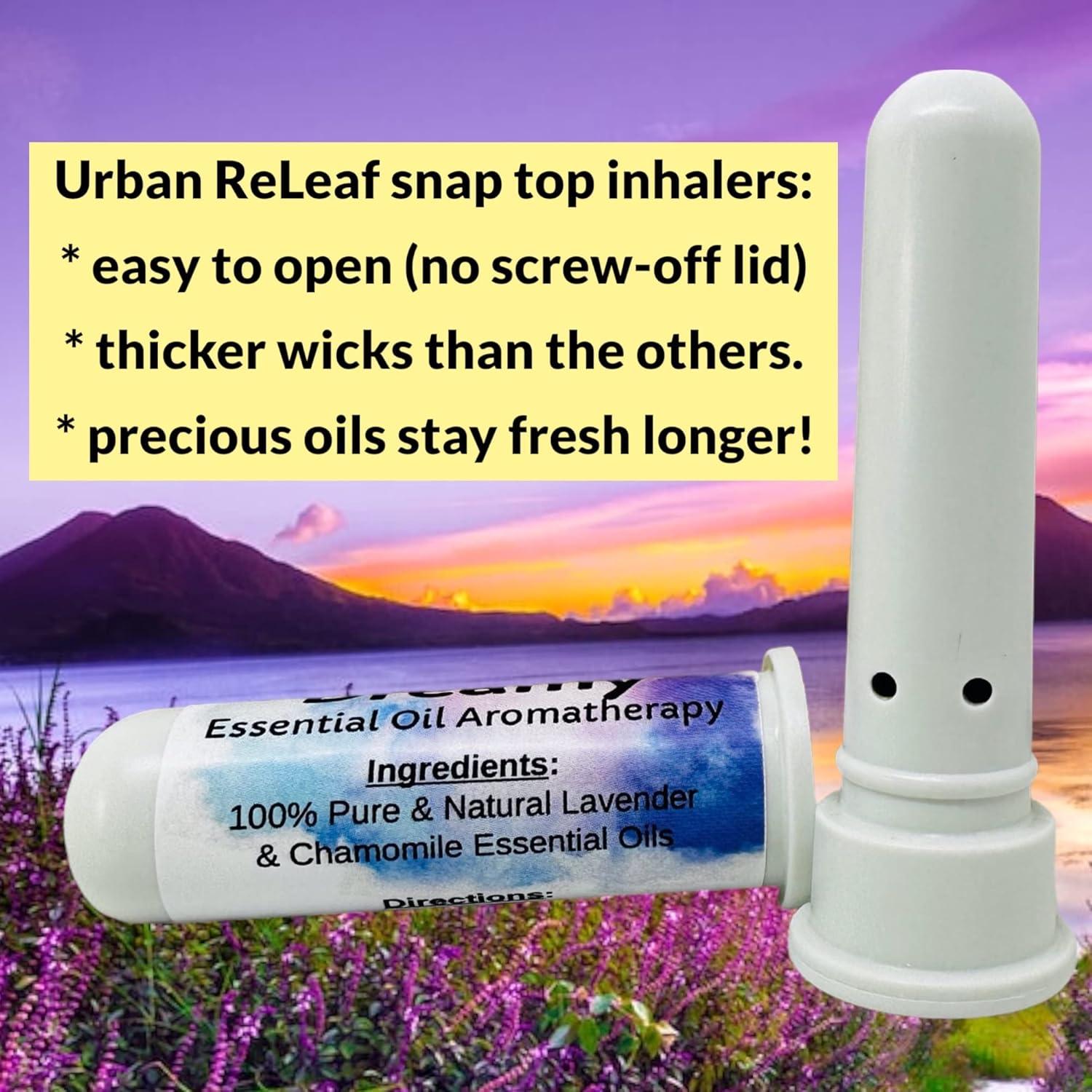 Inhalador Nasal Aromaterapia Urban ReLeaf Lavanda Manzanilla 11g