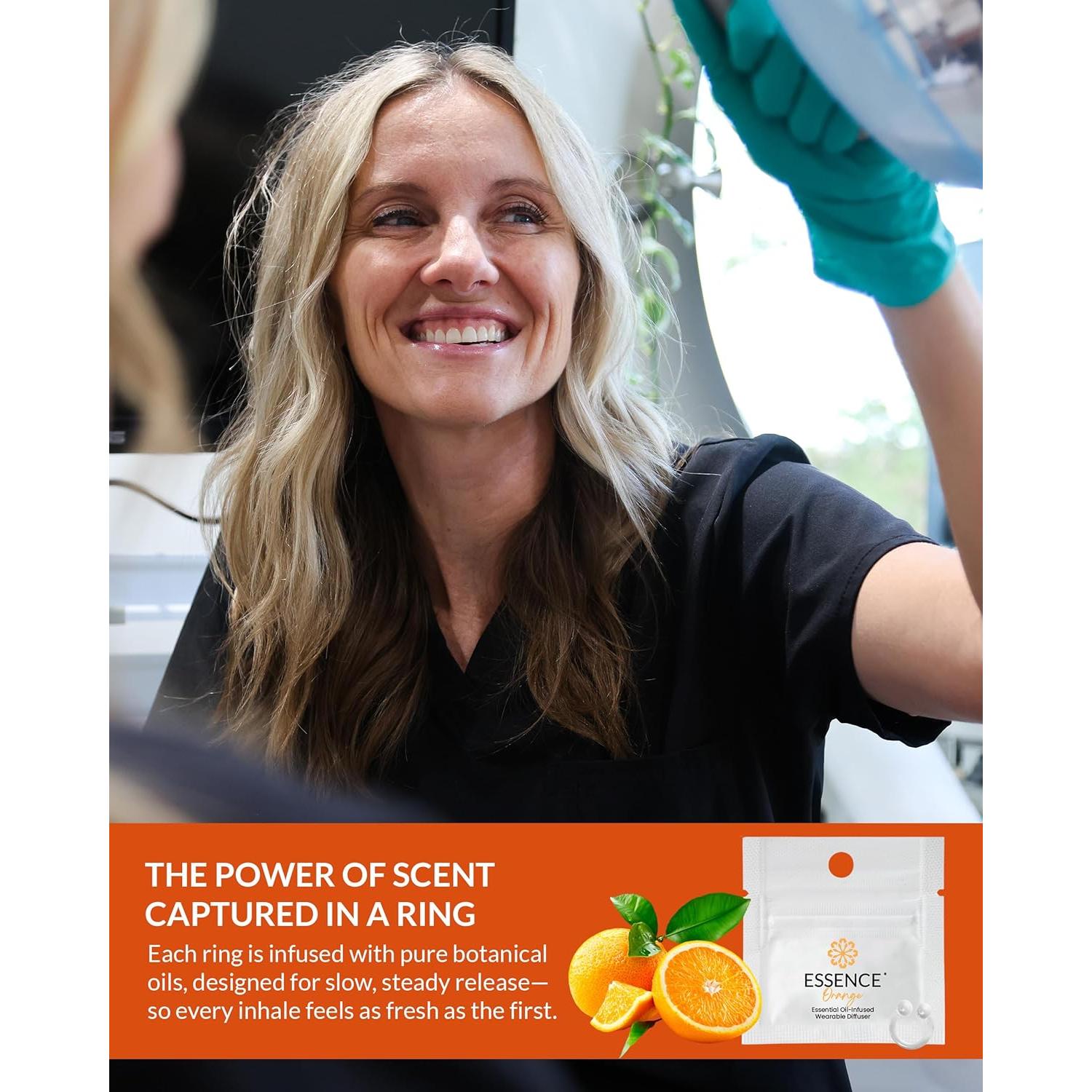 Difusor de Aromaterapia Portátil HONÉ - Aroma Naranja 10ml