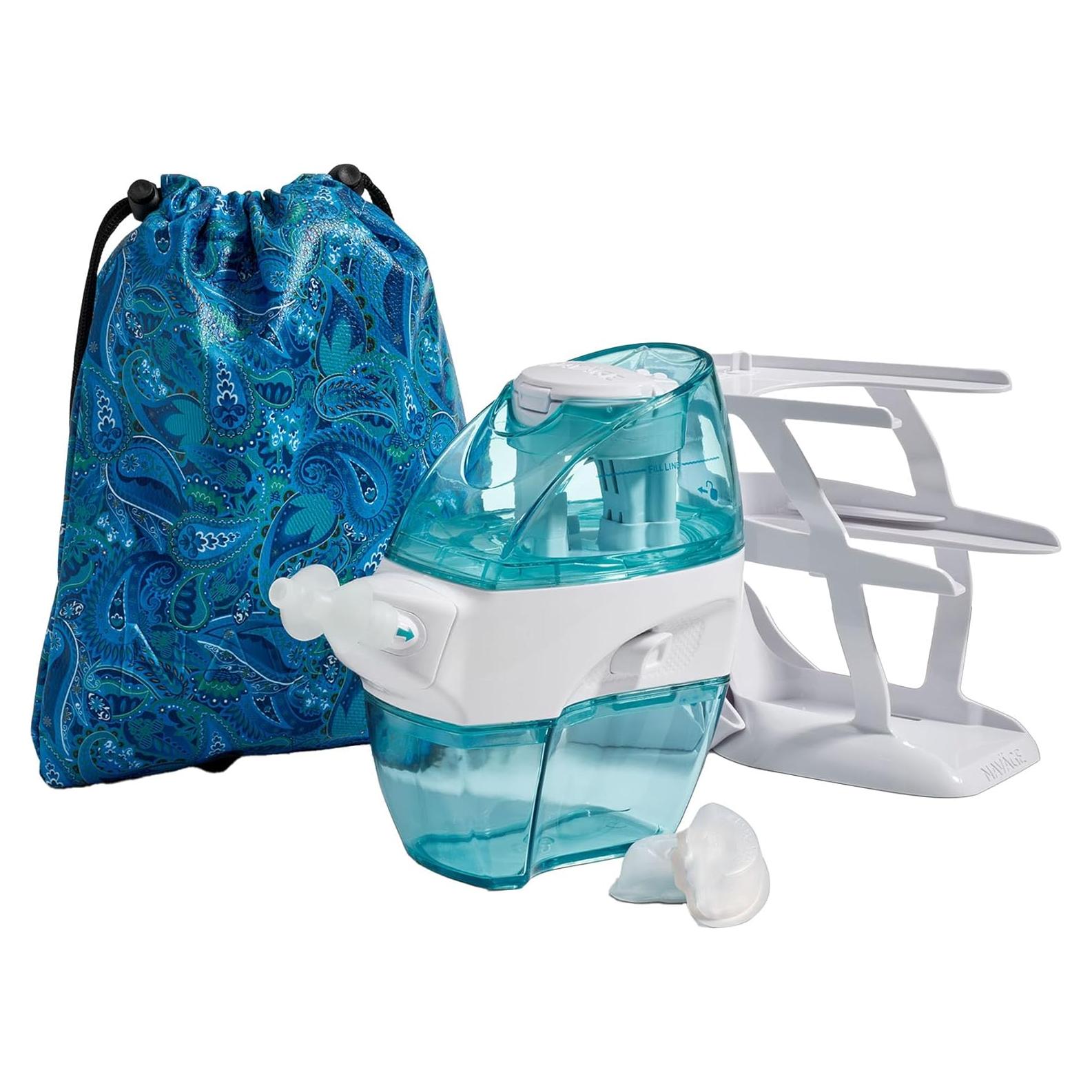 Sistema de Irrigación Nasal Navage Deluxe - Kit Completo con 30 SalPods