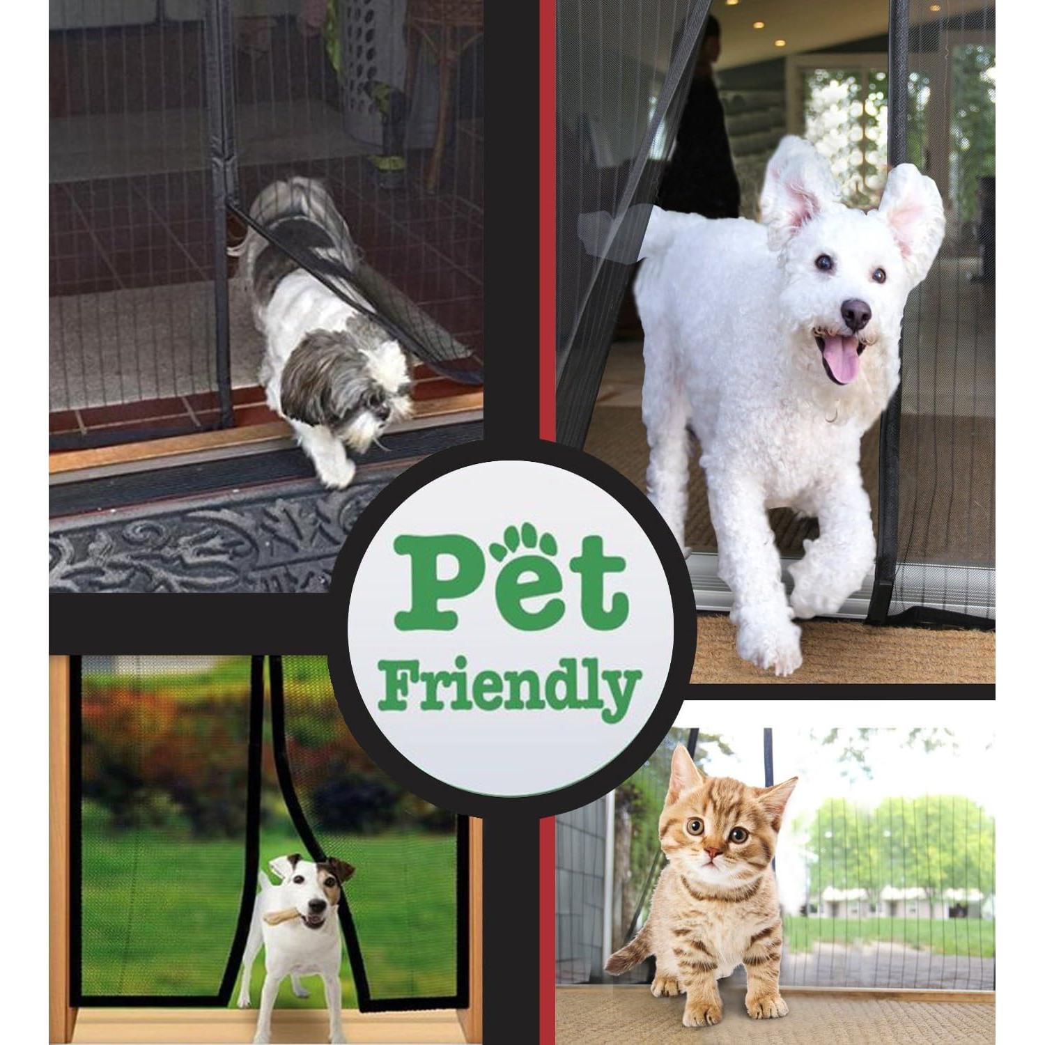 Cortina Magnética TheFitLife - Malla Resistente 60x80 cm