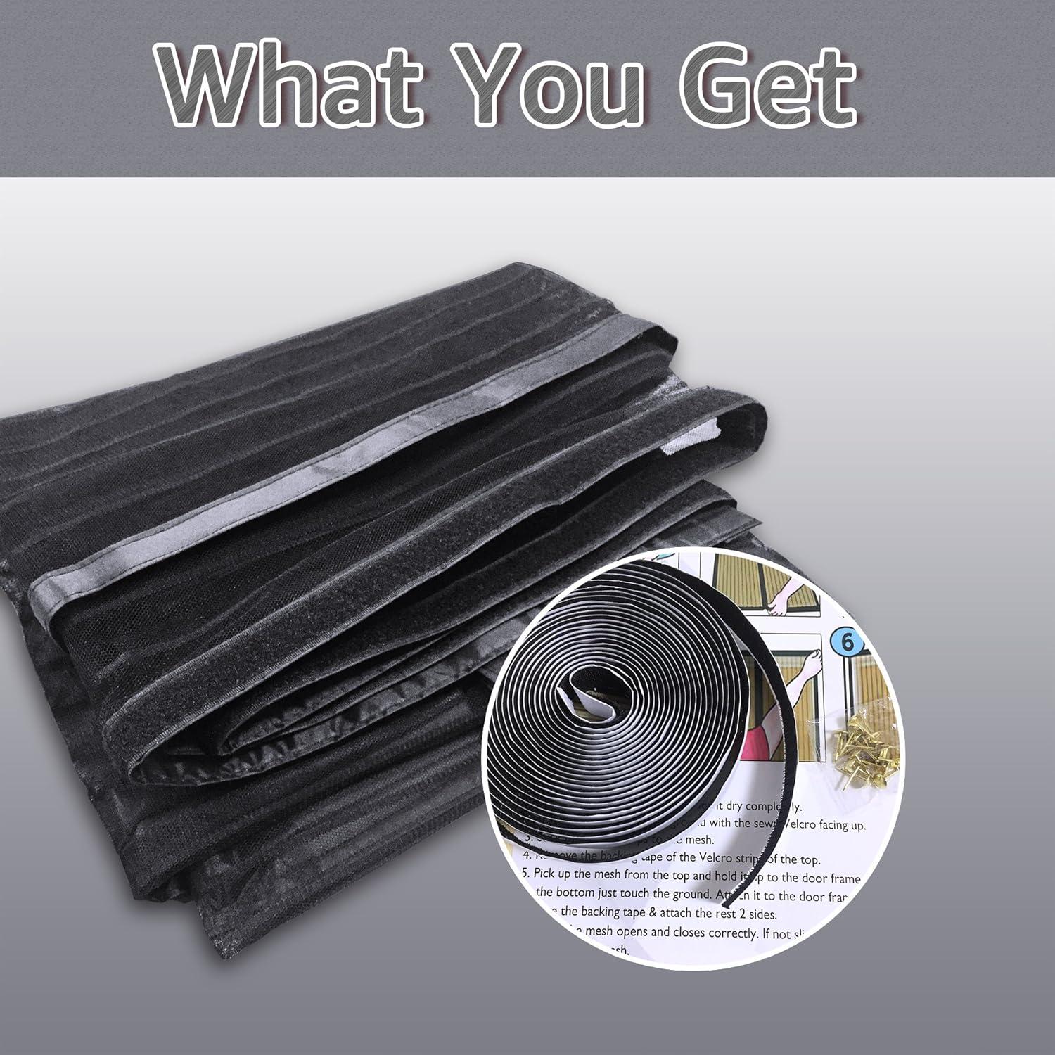 Cortina Magnética TheFitLife - Malla Resistente 60x80 cm