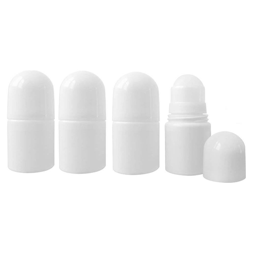 4 Botellas Vacías Roll On 30ml Plástico PE lasenersm