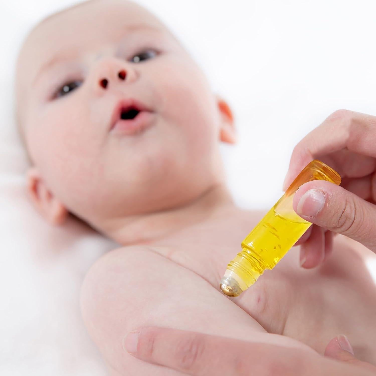 150 Botellas de Vidrio Roller 10ml Olutacot a Prueba de Fugas