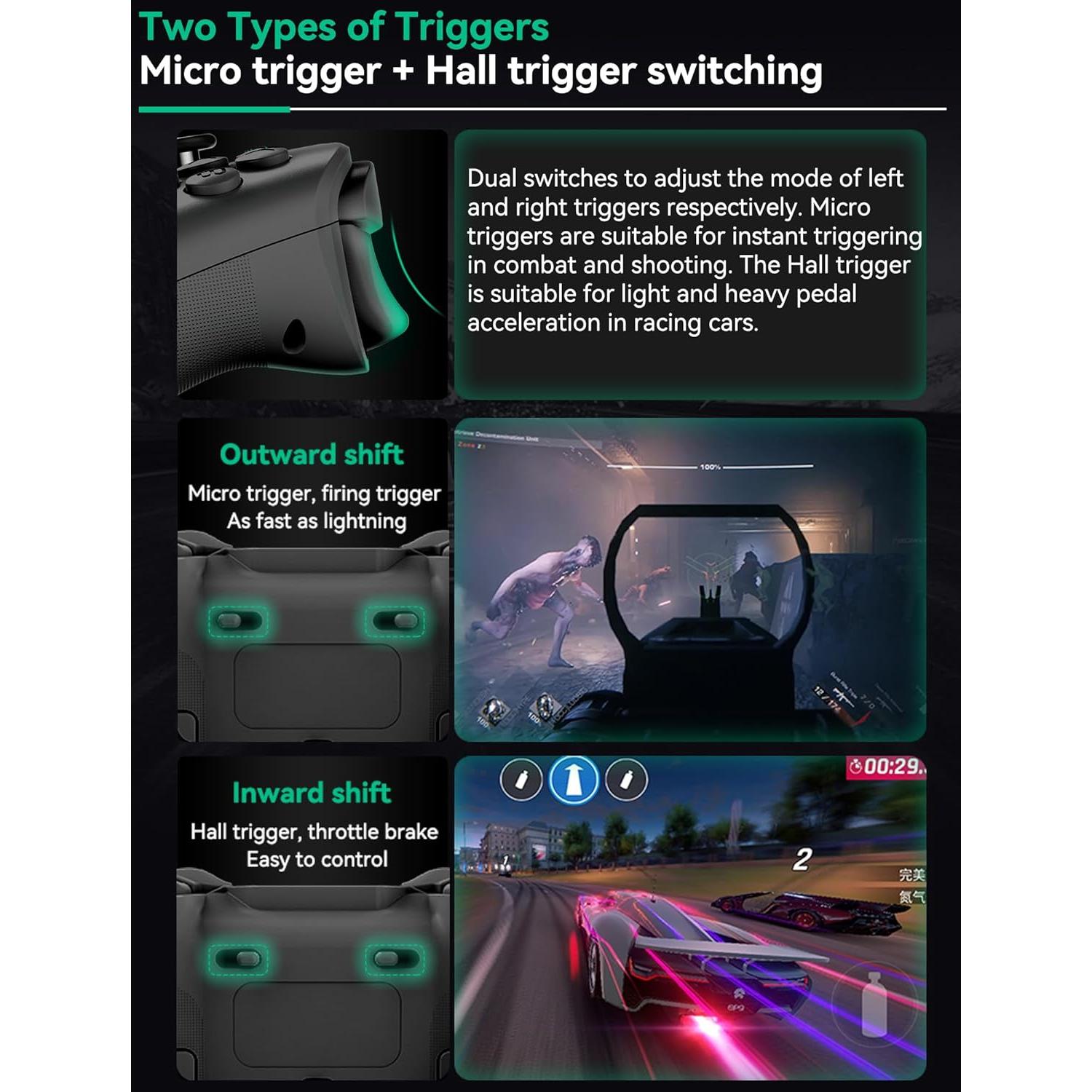 Controlador de Juego Inalámbrico Megadream Q15 para Móviles