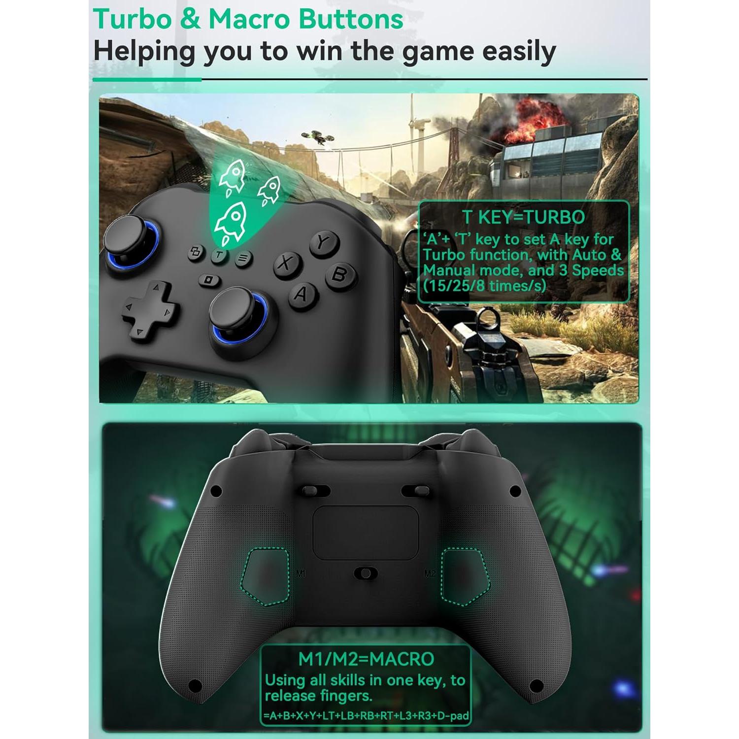 Controlador de Juego Inalámbrico Megadream Q15 para Móviles