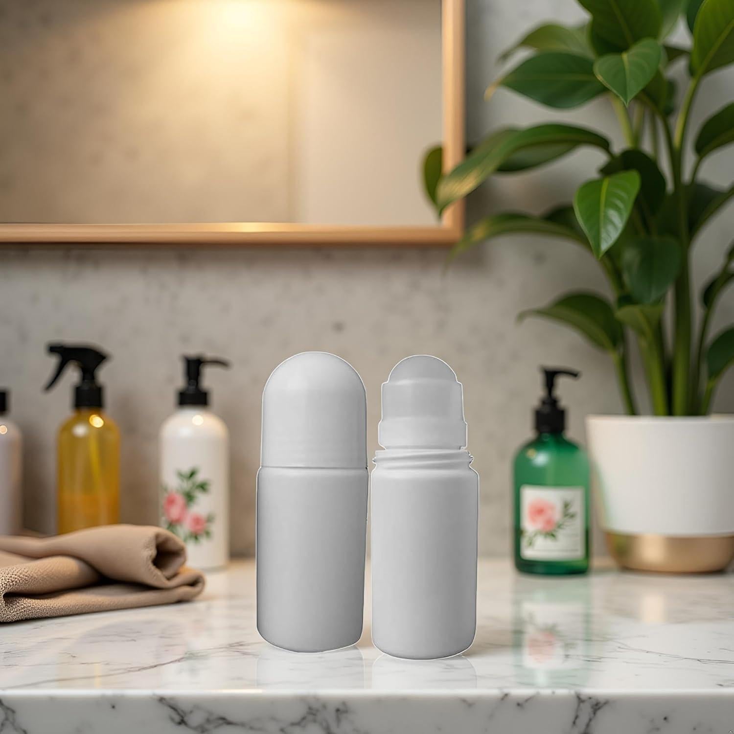 Set de 2 Botellas Reutilizables Roll-On PurYupearl 1L