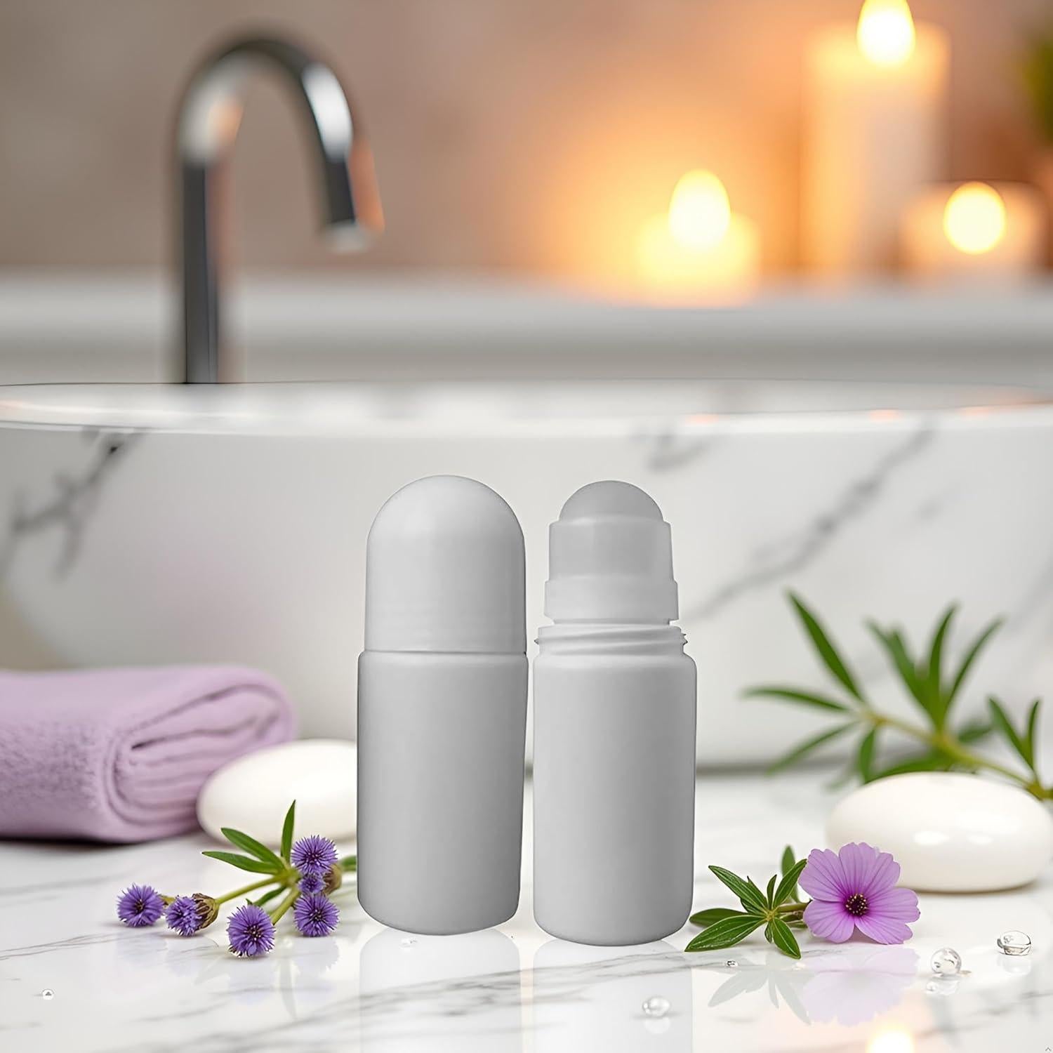 Set de 2 Botellas Reutilizables Roll-On PurYupearl 1L