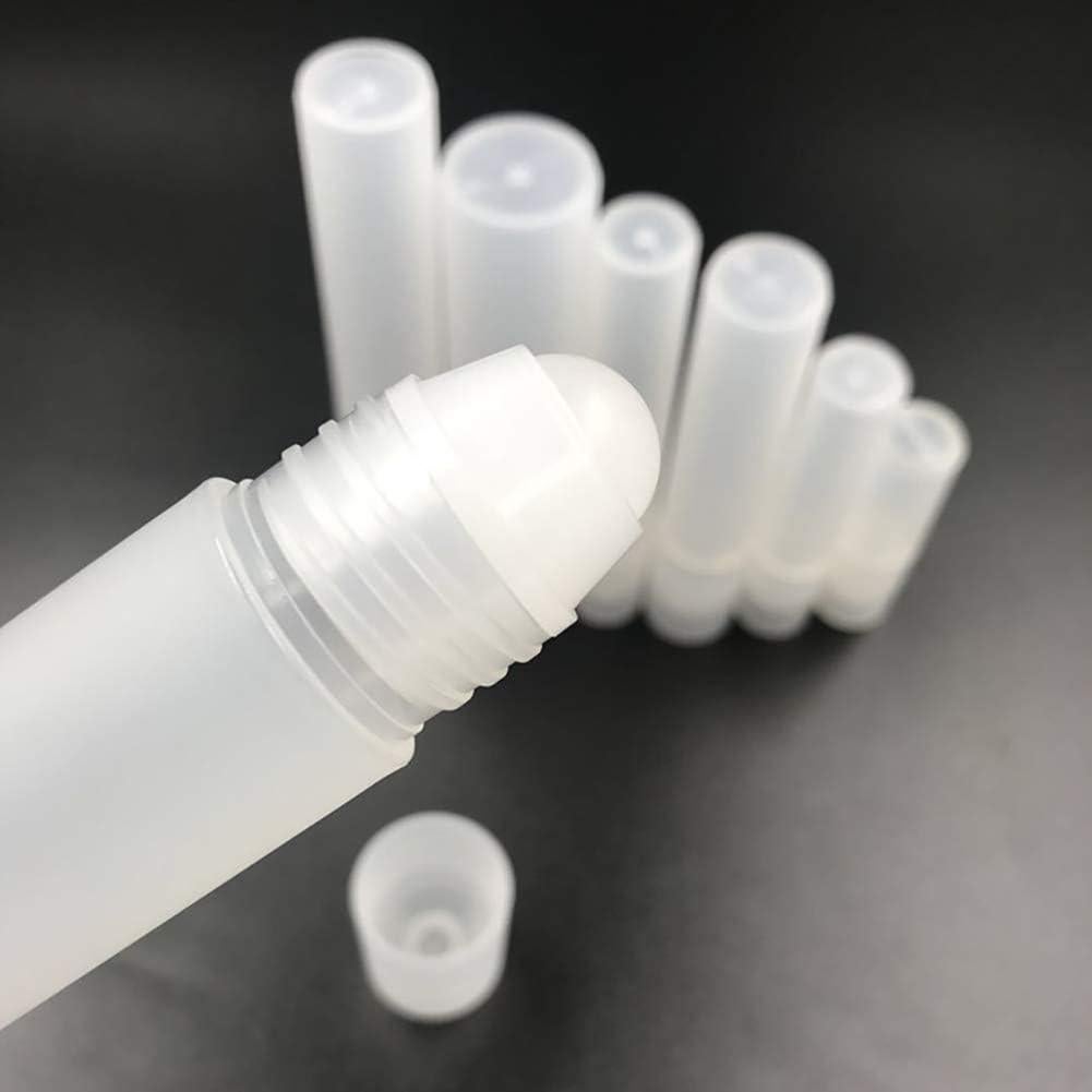 5 Botellas Roll On Recargables UUYYEO 30ml Plástico A Prueba de Fugas