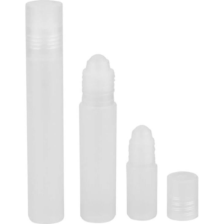 5 Botellas Roll On Recargables UUYYEO 30ml Plástico A Prueba de Fugas