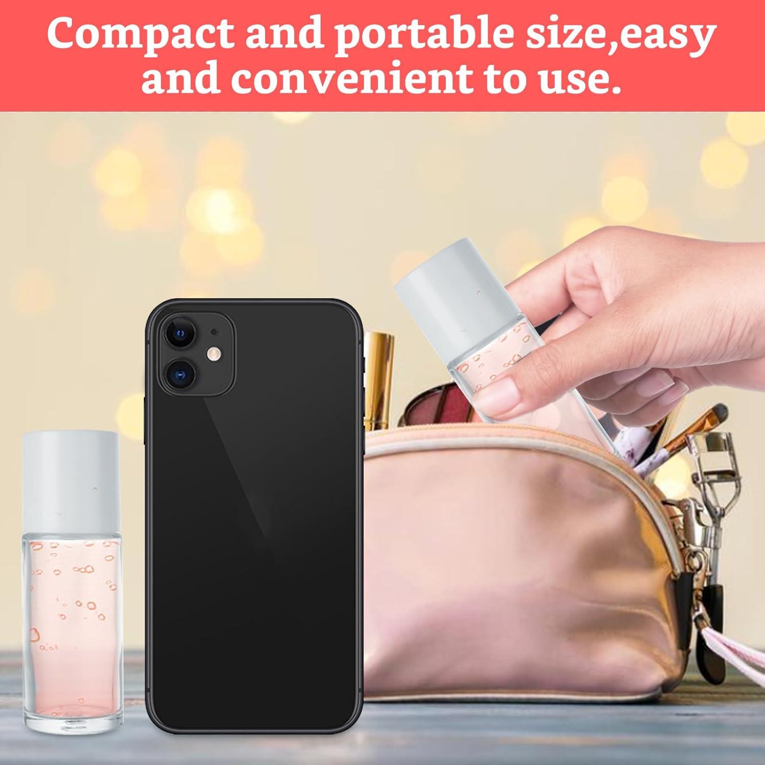 12 Botellas de Rodillo de Vidrio 50 ml FWEEK para Aceites Esenciales