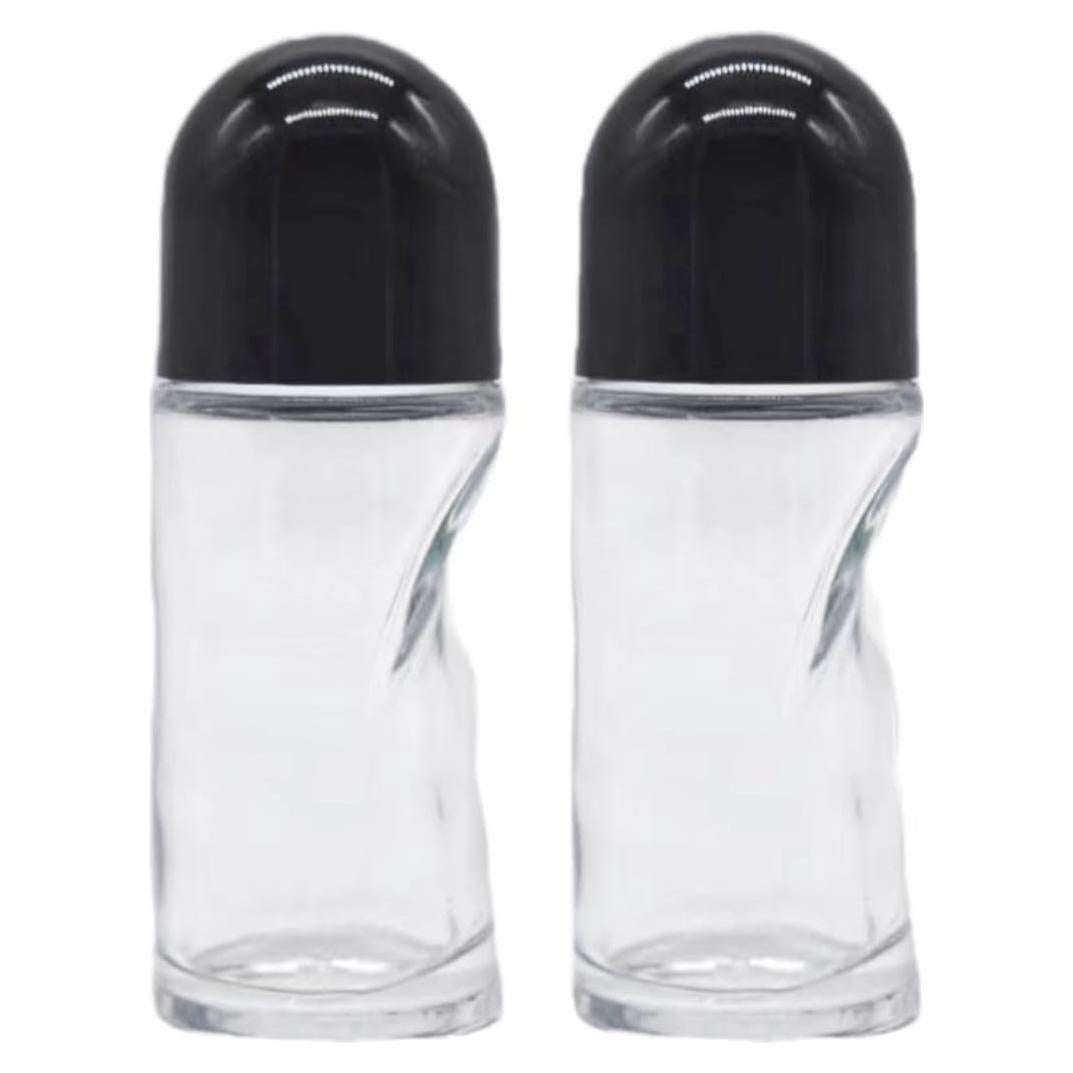 2 Botellas de Aceite Esencial de Vidrio 50ml LNYMZD