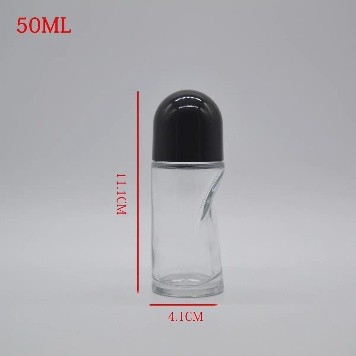 2 Botellas de Aceite Esencial de Vidrio 50ml LNYMZD