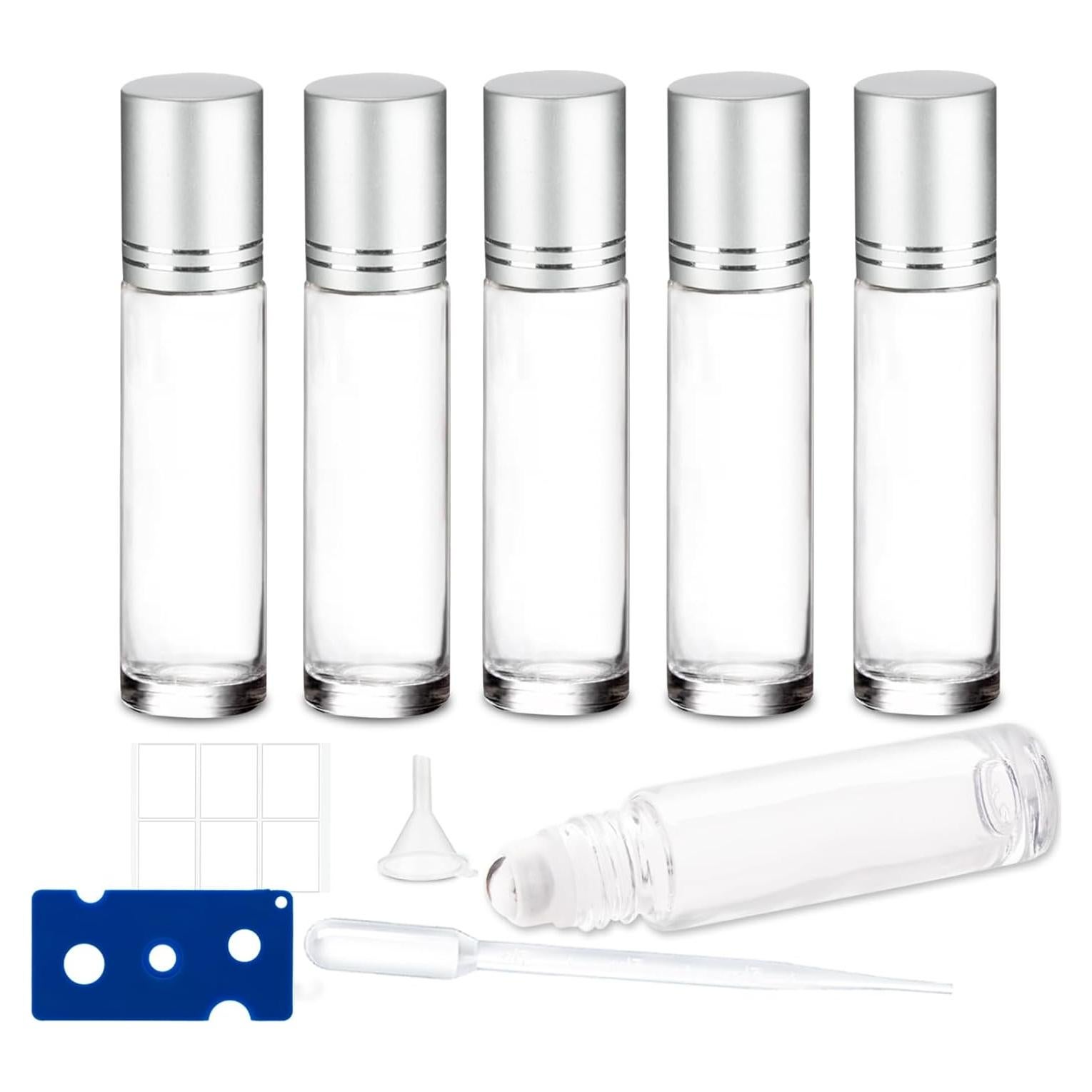 6 Botellas de Vidrio para Aceite Esencial 10ml HTHOOOOOME