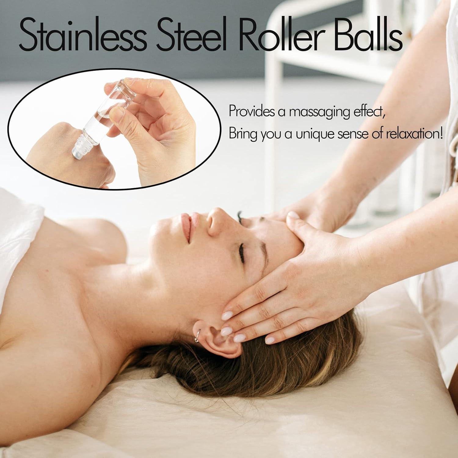 6 Botellas de Vidrio para Aceite Esencial 10ml HTHOOOOOME