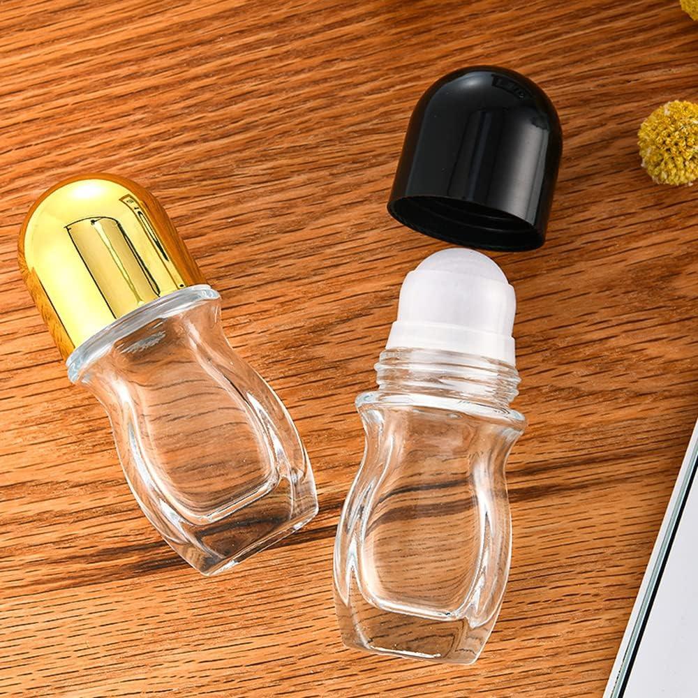 2 Botellas de Vidrio 50ml con Bola Rodante Erioctry