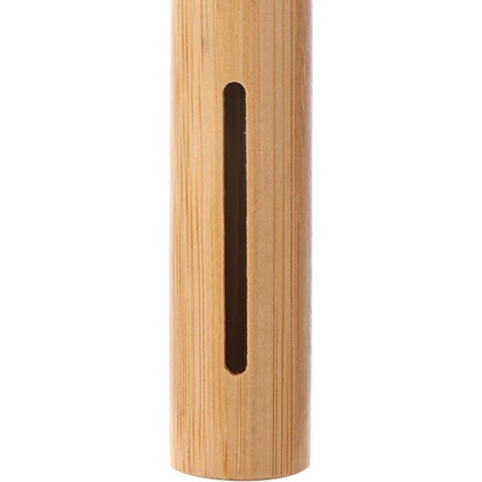 5 Botellas de Rodillo 10ml Pokinge con Apariencia de Madera