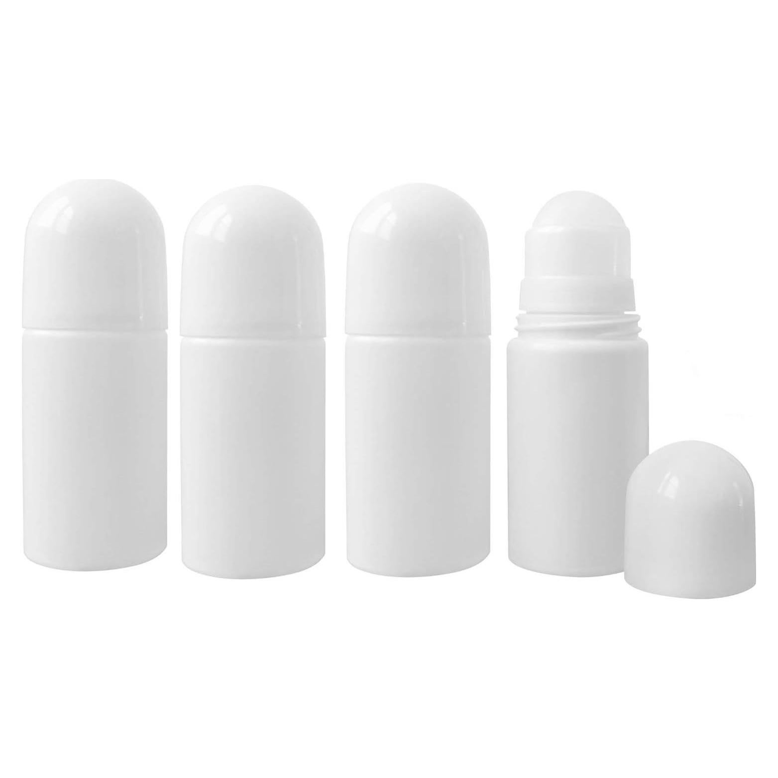 Juego de 4 Botellas Roll On Recargables 50ml Mollensiuer