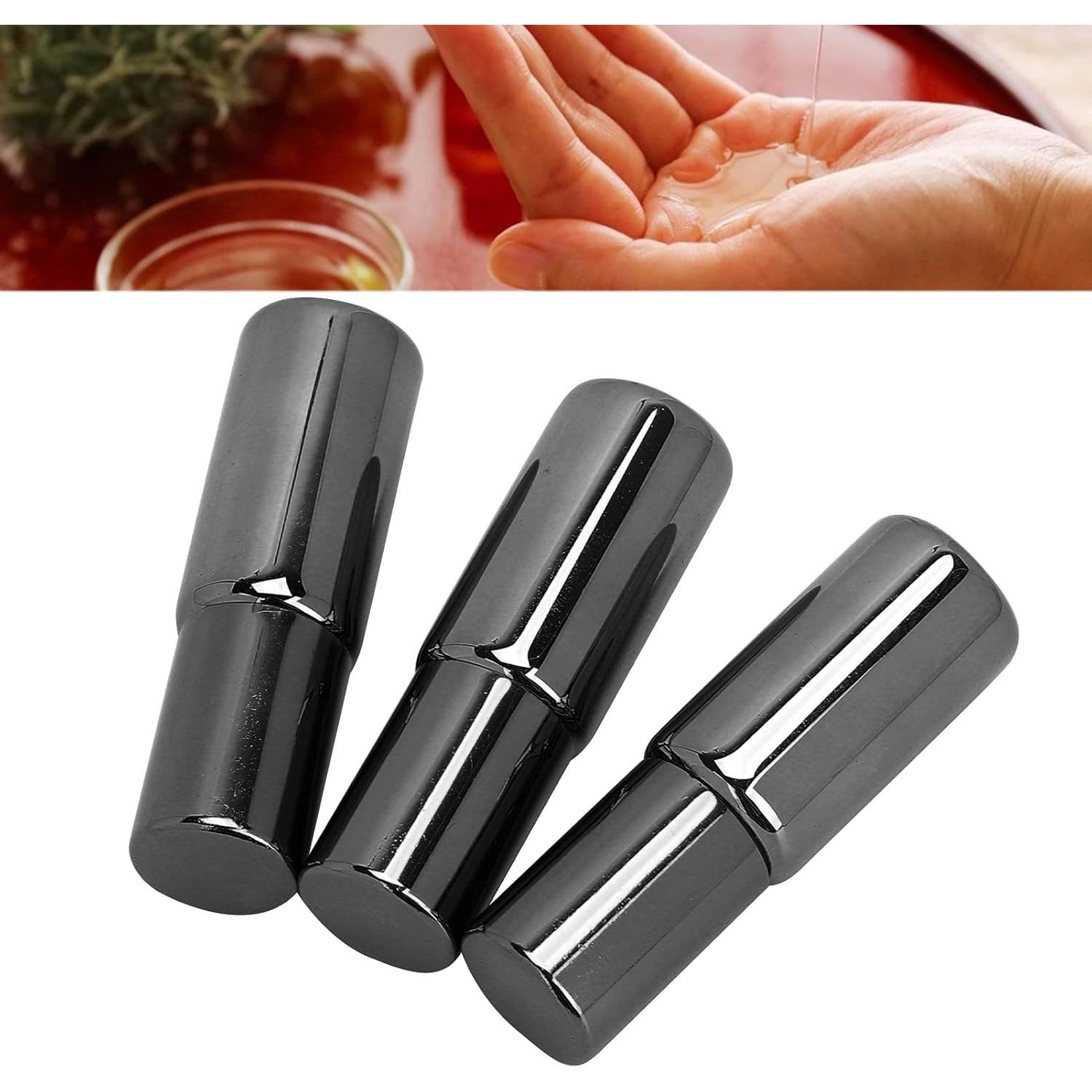 Set de 3 Botellas Roll On de Vidrio 5ml Genérico Reutilizables