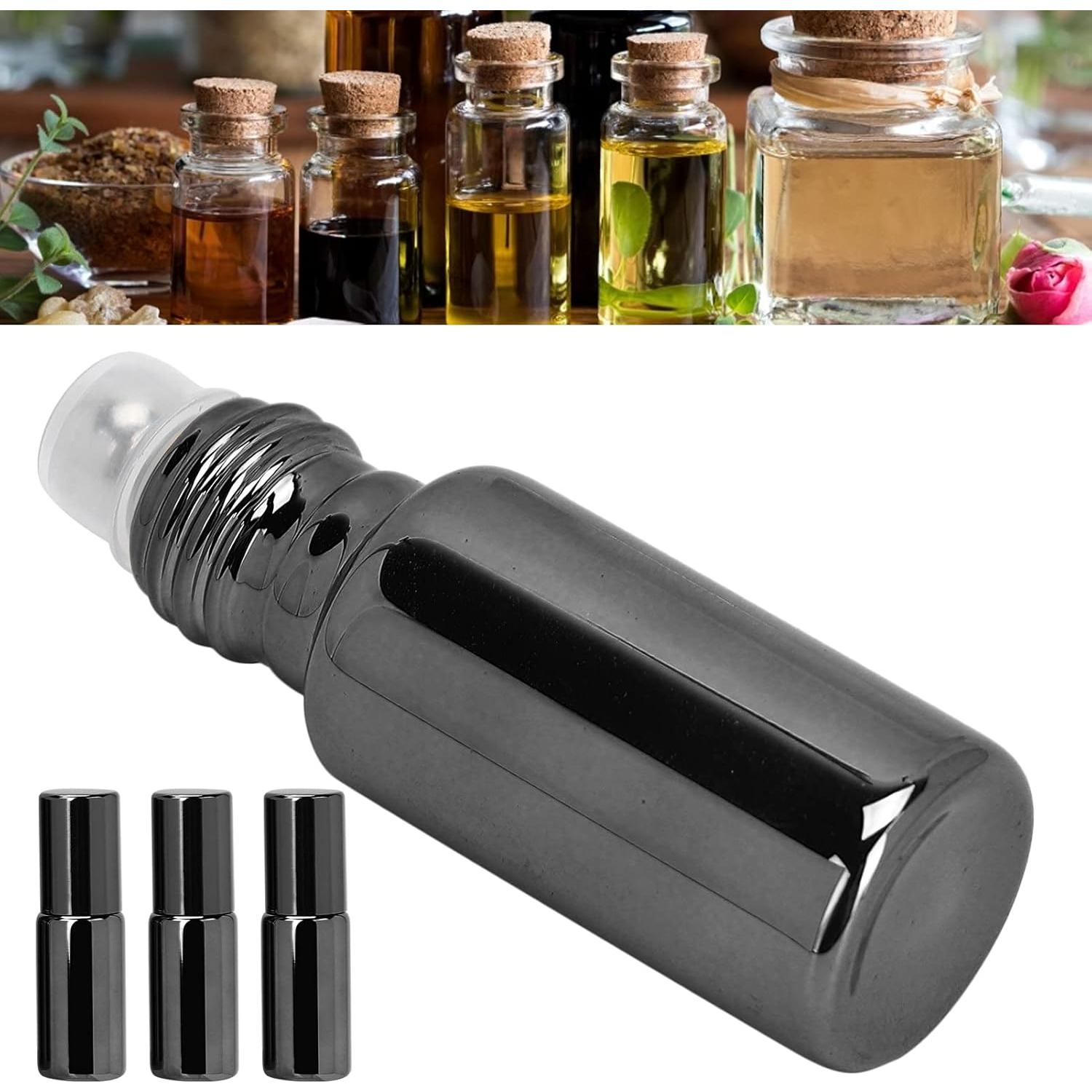 Set de 3 Botellas Roll On de Vidrio 5ml Genérico Reutilizables