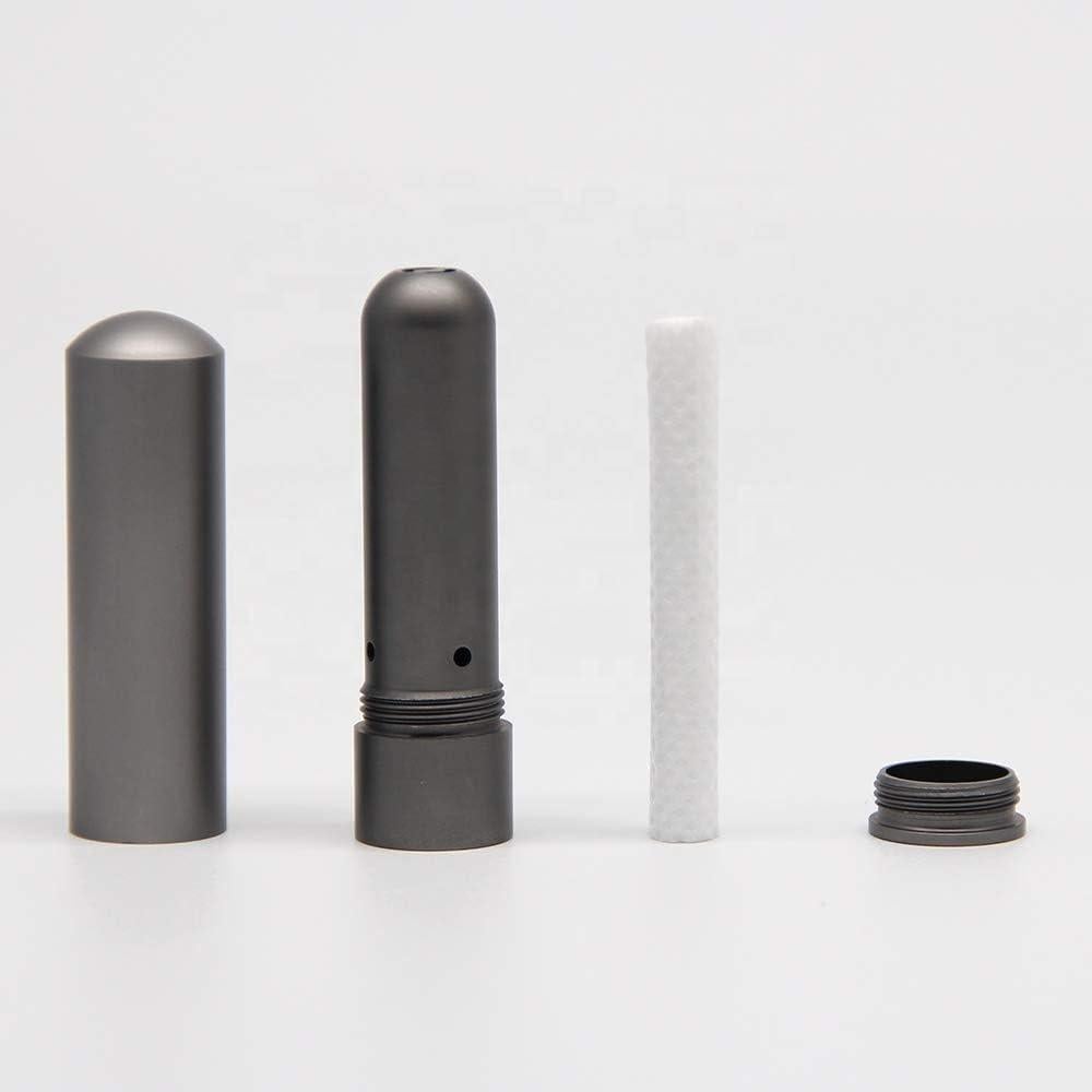 Inhaladores de Aromaterapia EBI - 3 Tubos de Aluminio Reutilizables